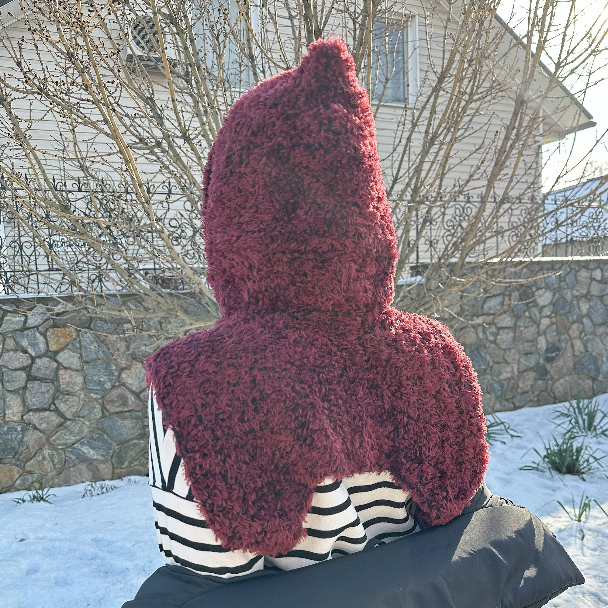 Hooded COWL Crochet Pattern, Cozy Cowl, Crochet Balaclava, Crochet Hoodie Pattern, Easy Crochet Pattern, Digital Download, PDF Pattern