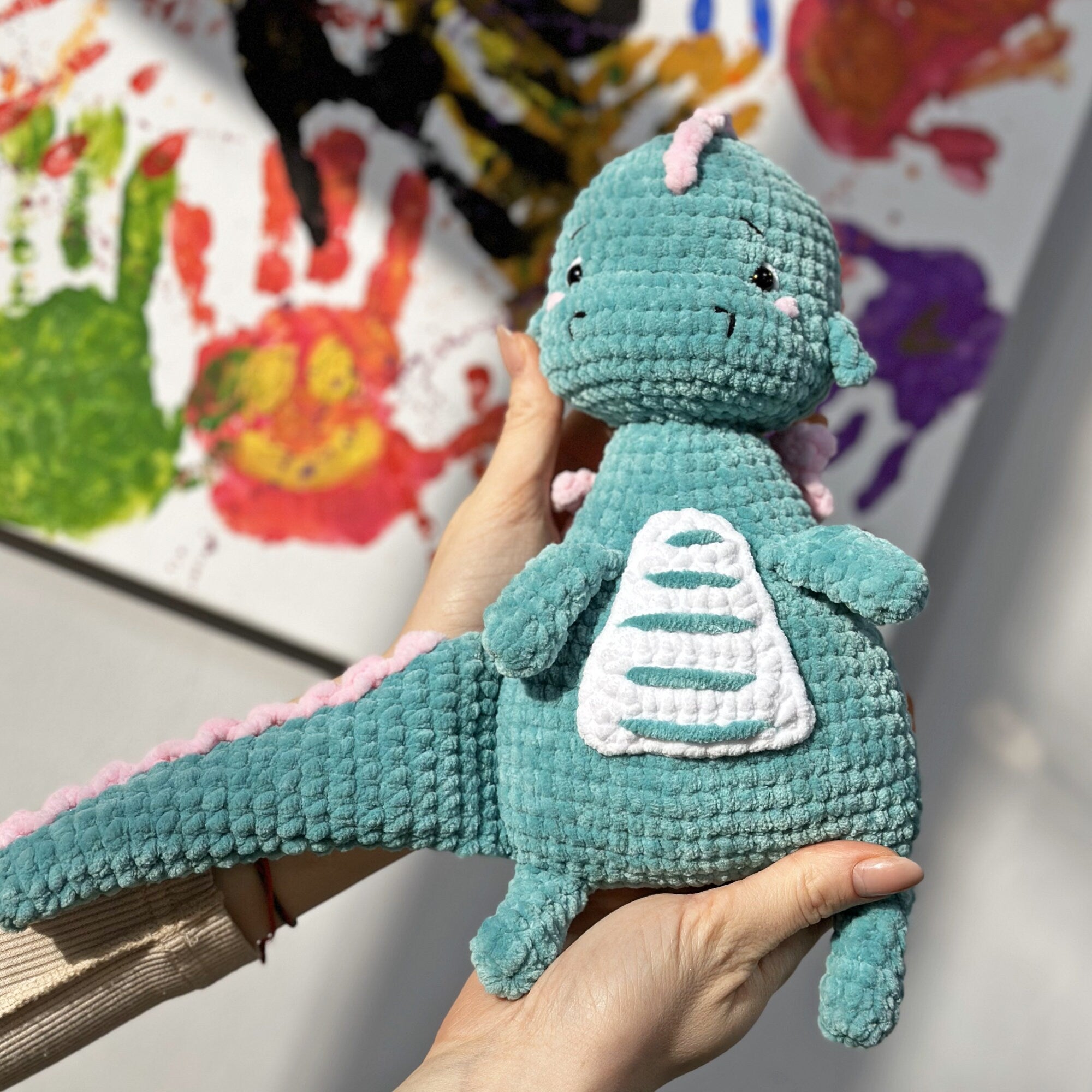 GREEN DRAGON - Сrochet Pattern the Symbol of 2024, Amigurumi Plushie Toy, Dragon Pattern, Crochet Animals (PDF Pattern)