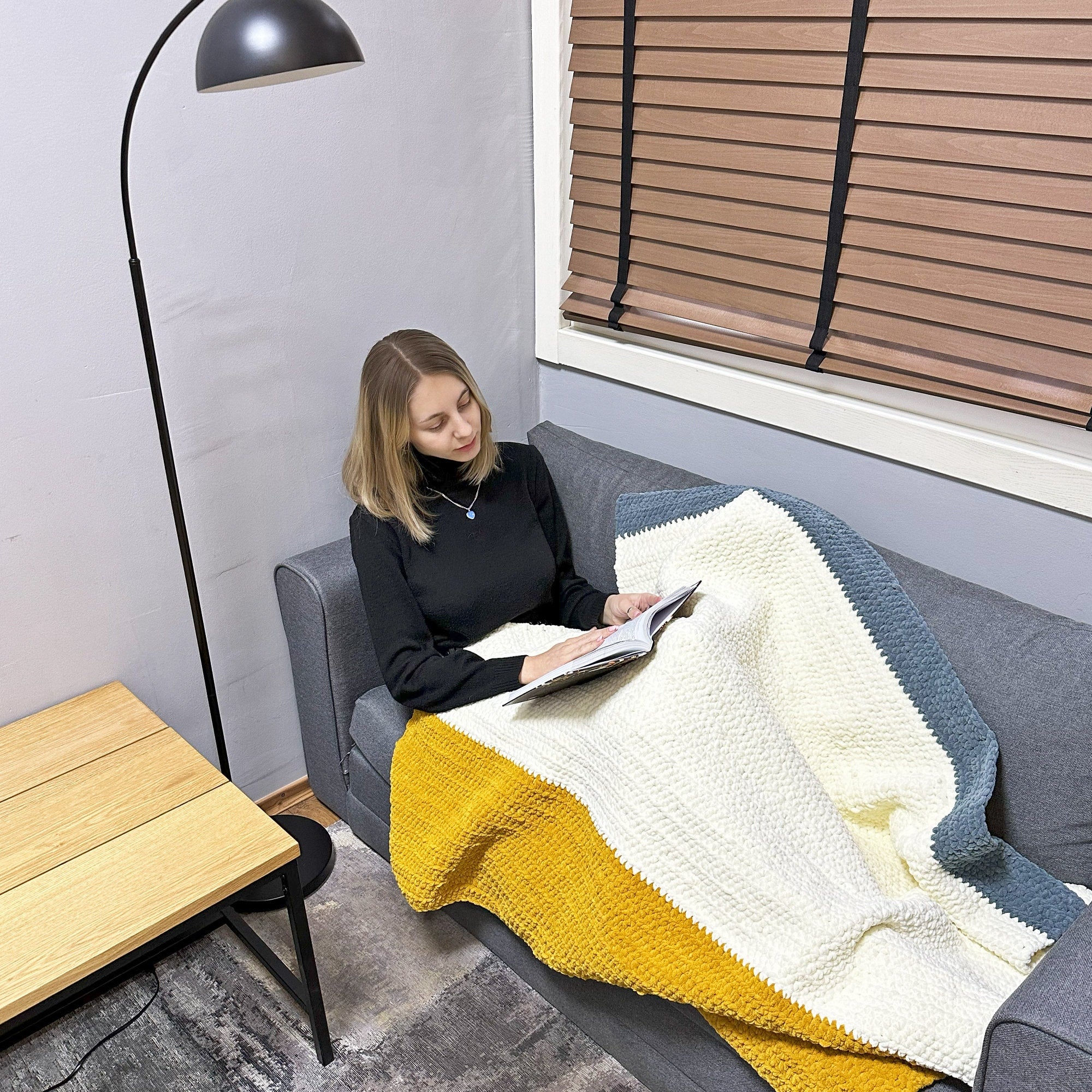 Crochet Pattern GIANT CIGARETTE Blanket, No Sew Easy Crochet Pattern, Blanket PDF Pattern, Crochet Cigarette Plushie, Holiday Pattern