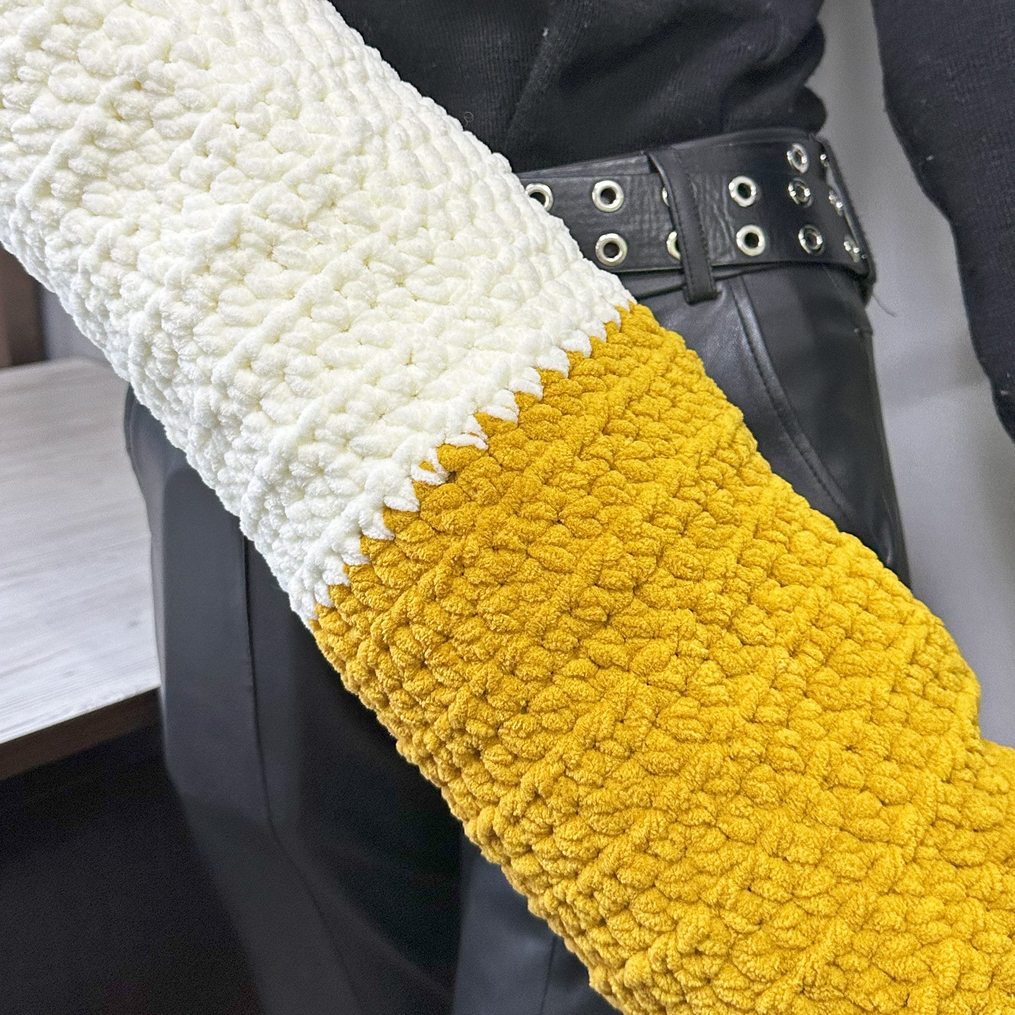 Crochet Pattern GIANT CIGARETTE Blanket, No Sew Easy Crochet Pattern, Blanket PDF Pattern, Crochet Cigarette Plushie, Holiday Pattern