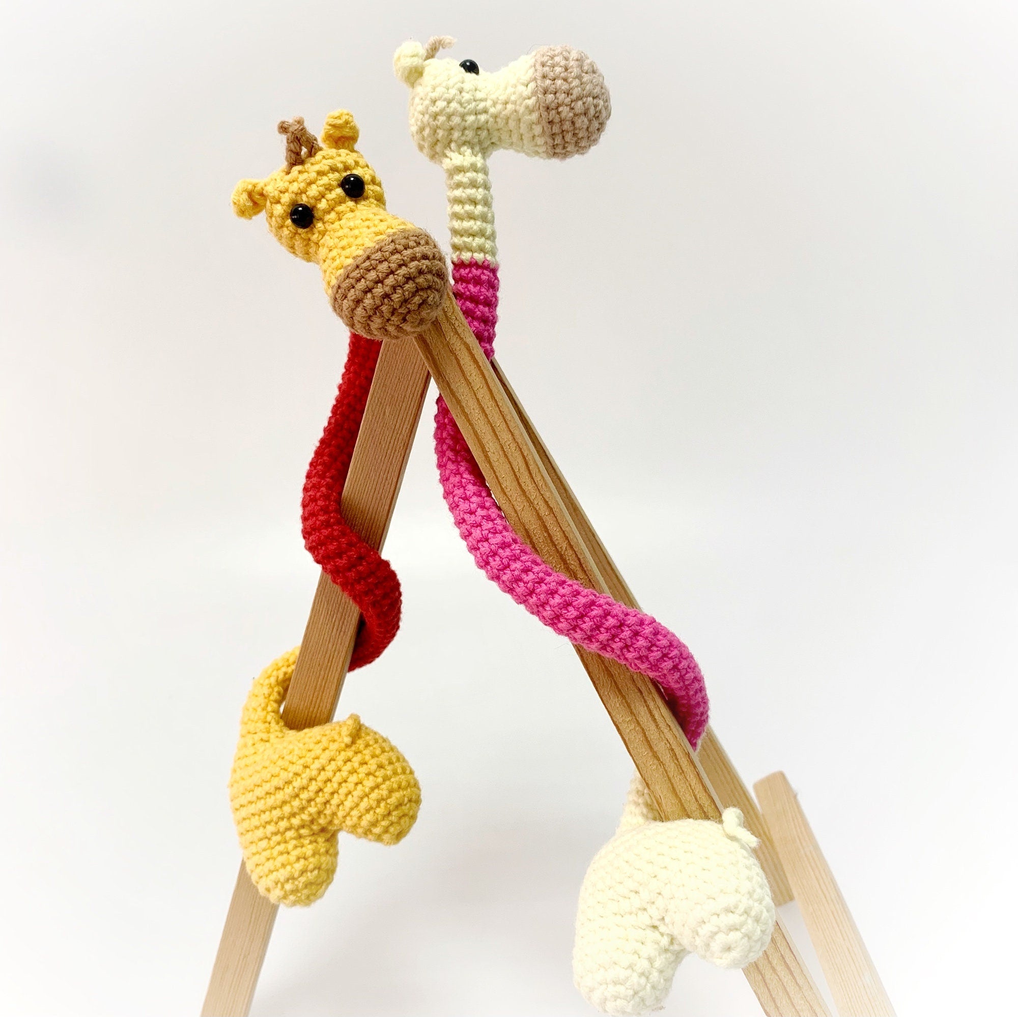 ADORABLE GIRAFFES PDF Crochet Pattern, Flexible Giraffe Couple Amigurumi Pattern, Crochet Amigurumi, Easy Crochet Pattern, English Pattern