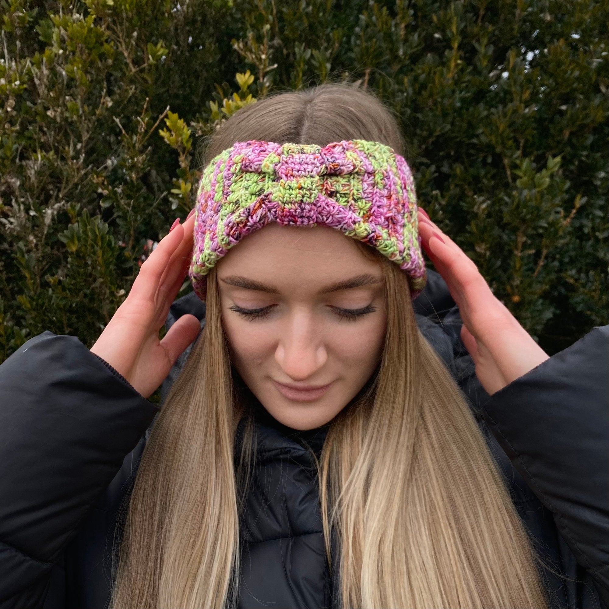 Headband pattern, Simple CROCHET HEADBAND, PDF crochet pattern, Ear Warmer Pattern, Quick and Easy Crochet Pattern