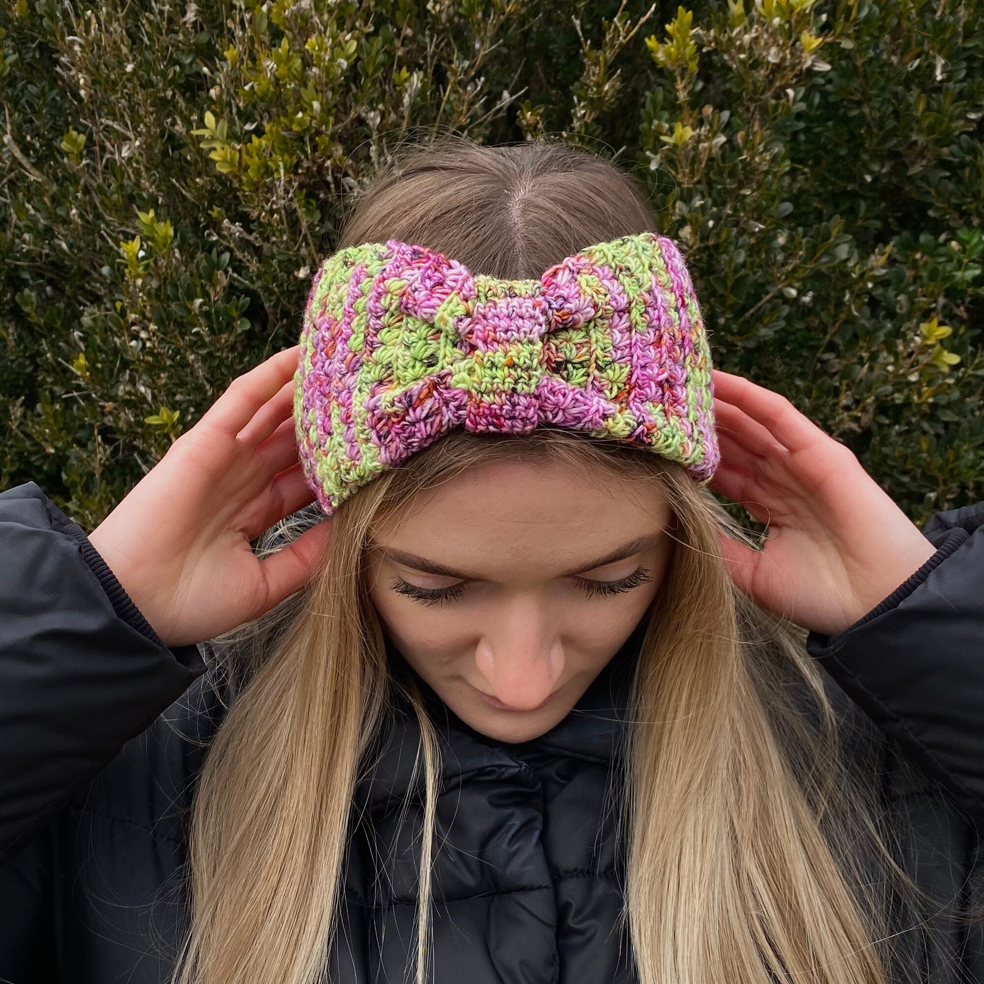 Headband pattern, Simple CROCHET HEADBAND, PDF crochet pattern, Ear Warmer Pattern, Quick and Easy Crochet Pattern