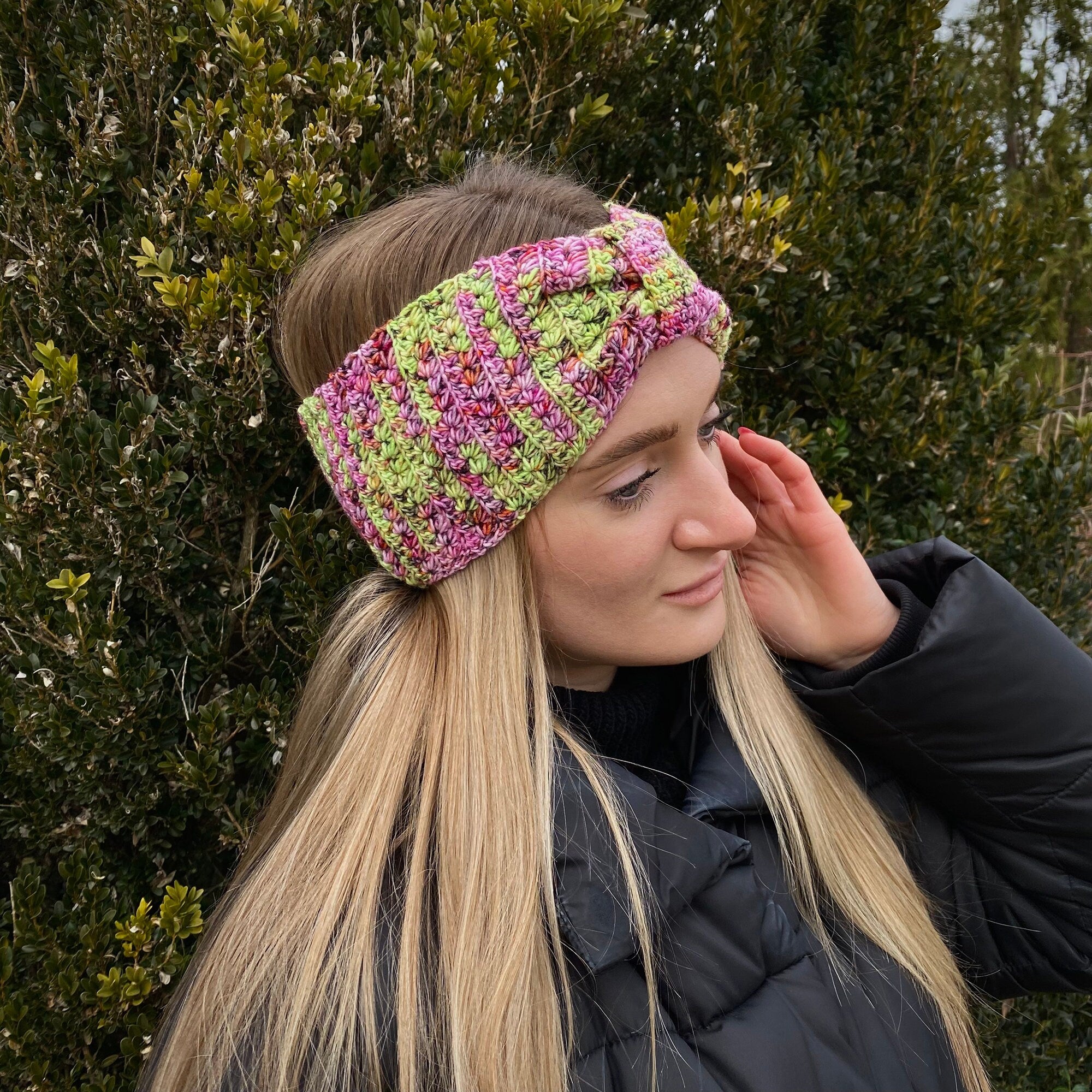 Headband pattern, Simple CROCHET HEADBAND, PDF crochet pattern, Ear Warmer Pattern, Quick and Easy Crochet Pattern