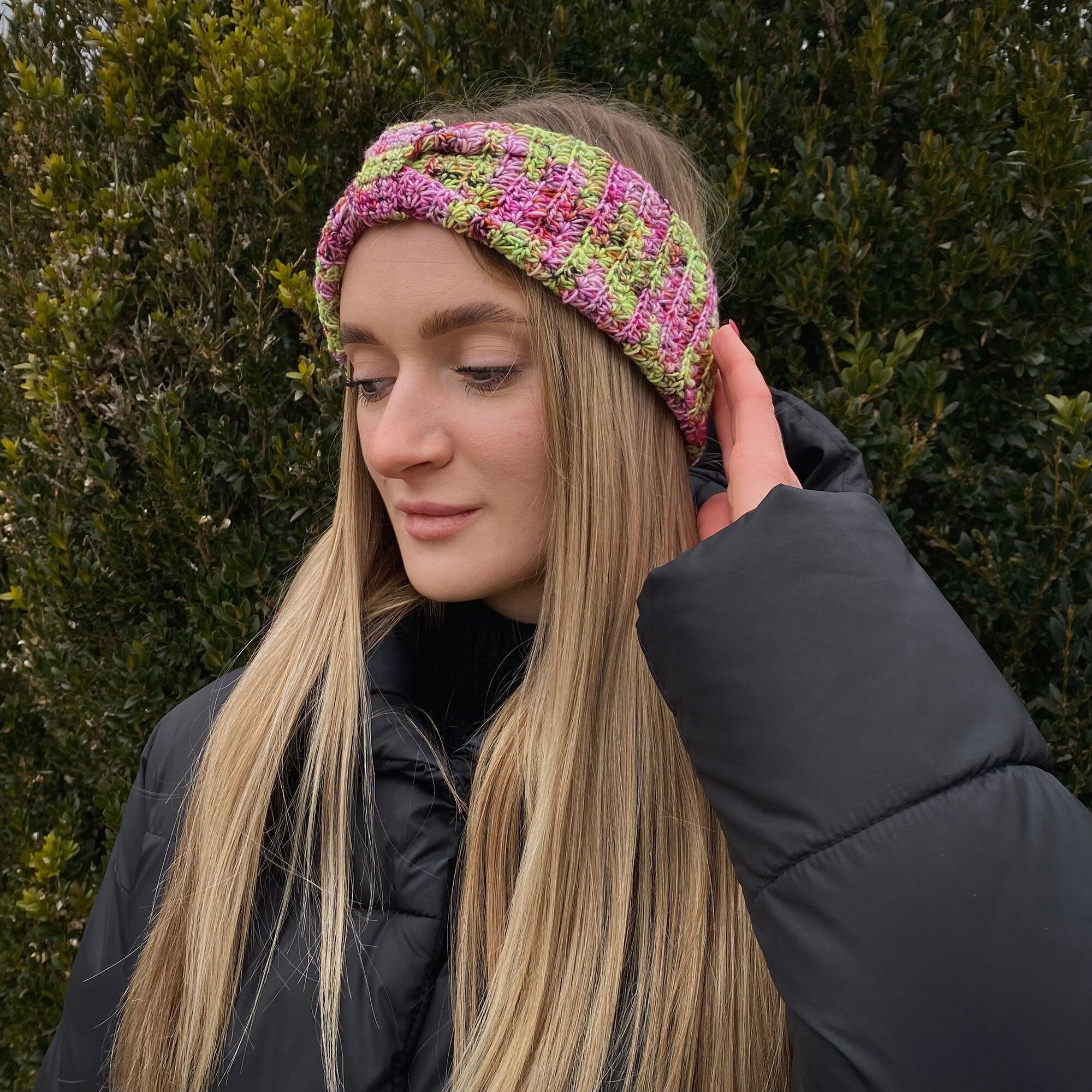 Headband pattern, Simple CROCHET HEADBAND, PDF crochet pattern, Ear Warmer Pattern, Quick and Easy Crochet Pattern
