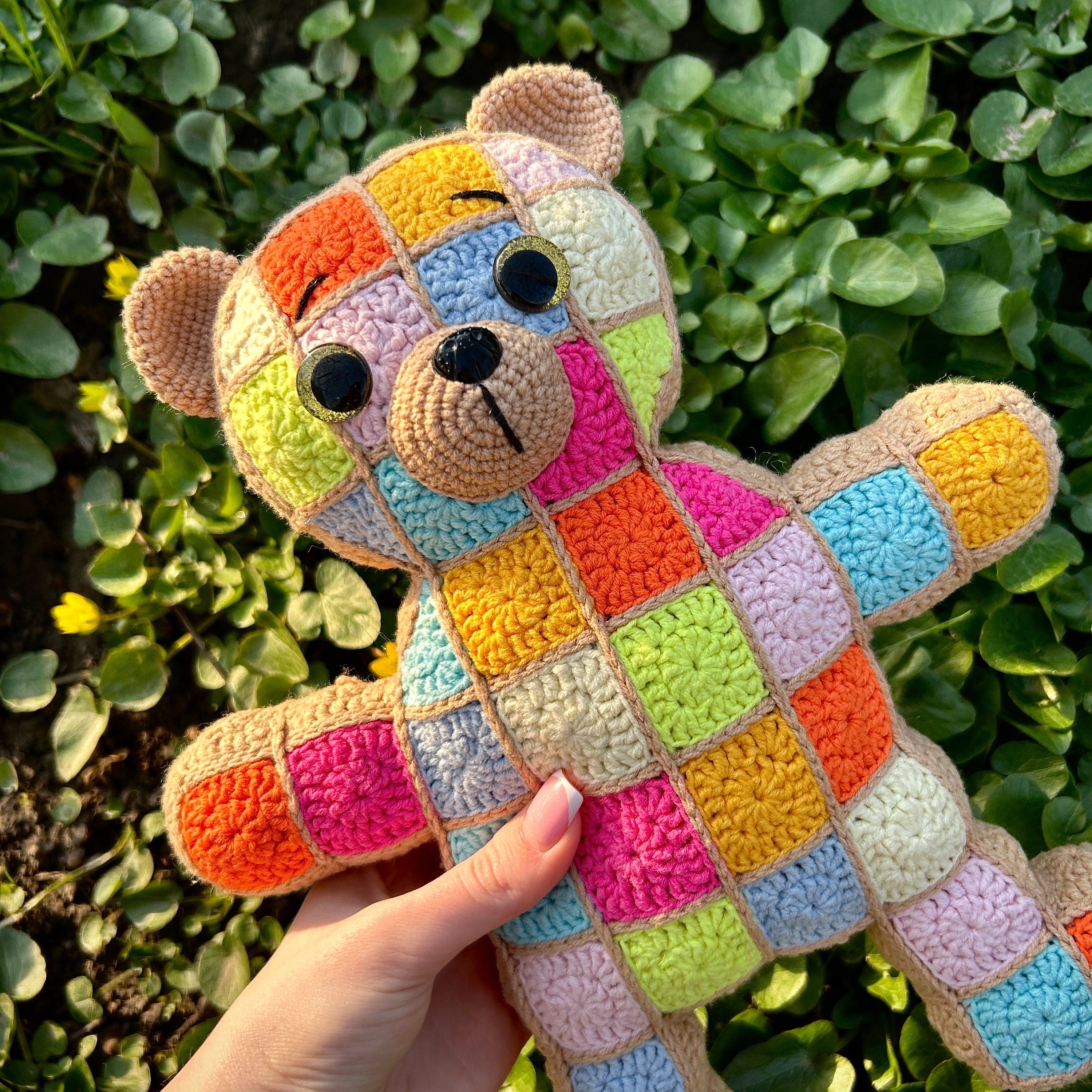 Crochet Pattern, Amigurumi Plushie Teddy bear, PDF Crochet Pattern, Teddy bear Gift, Teddy bear Stuffed Plush