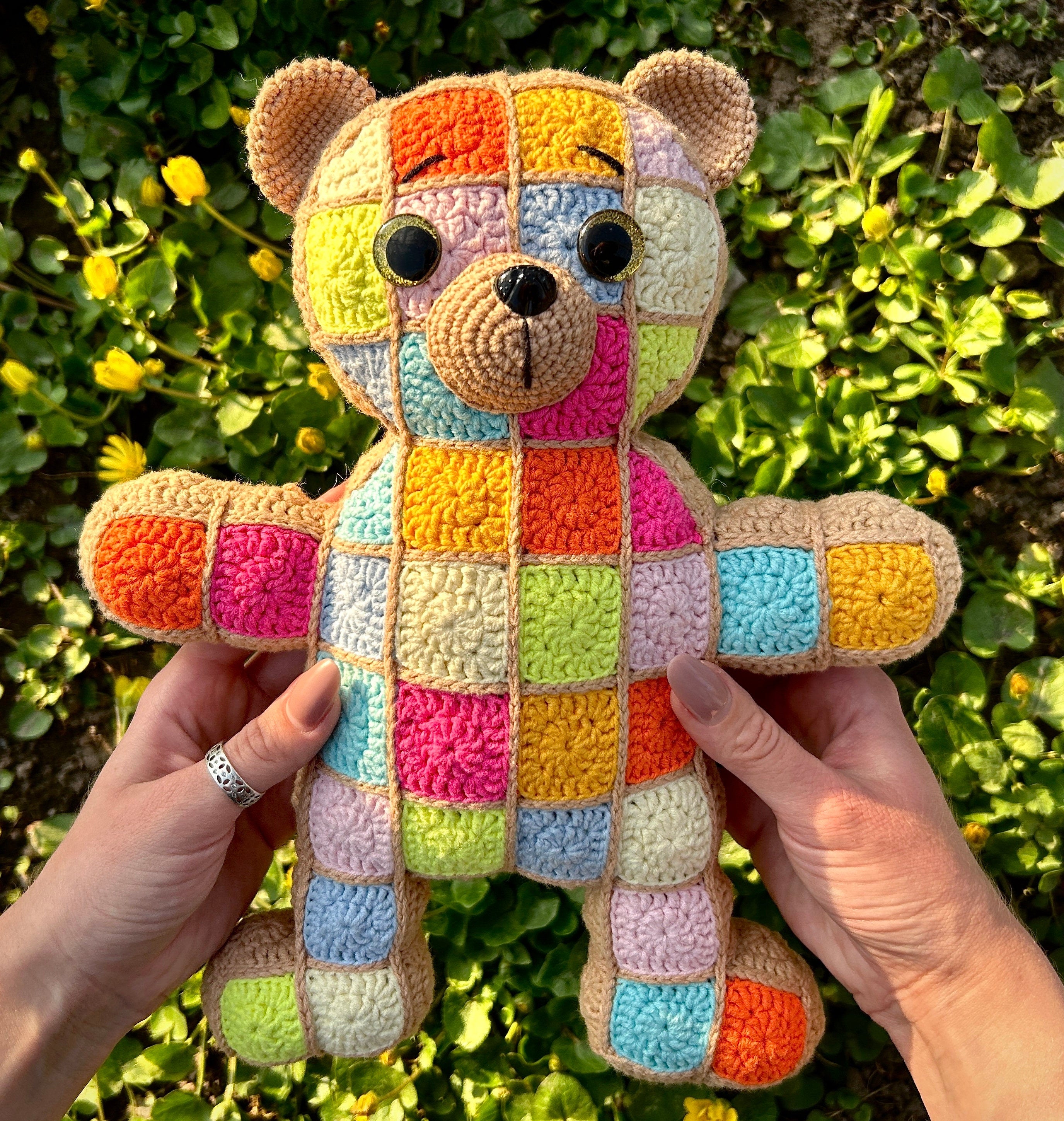 Crochet Pattern, Amigurumi Plushie Teddy bear, PDF Crochet Pattern, Teddy bear Gift, Teddy bear Stuffed Plush