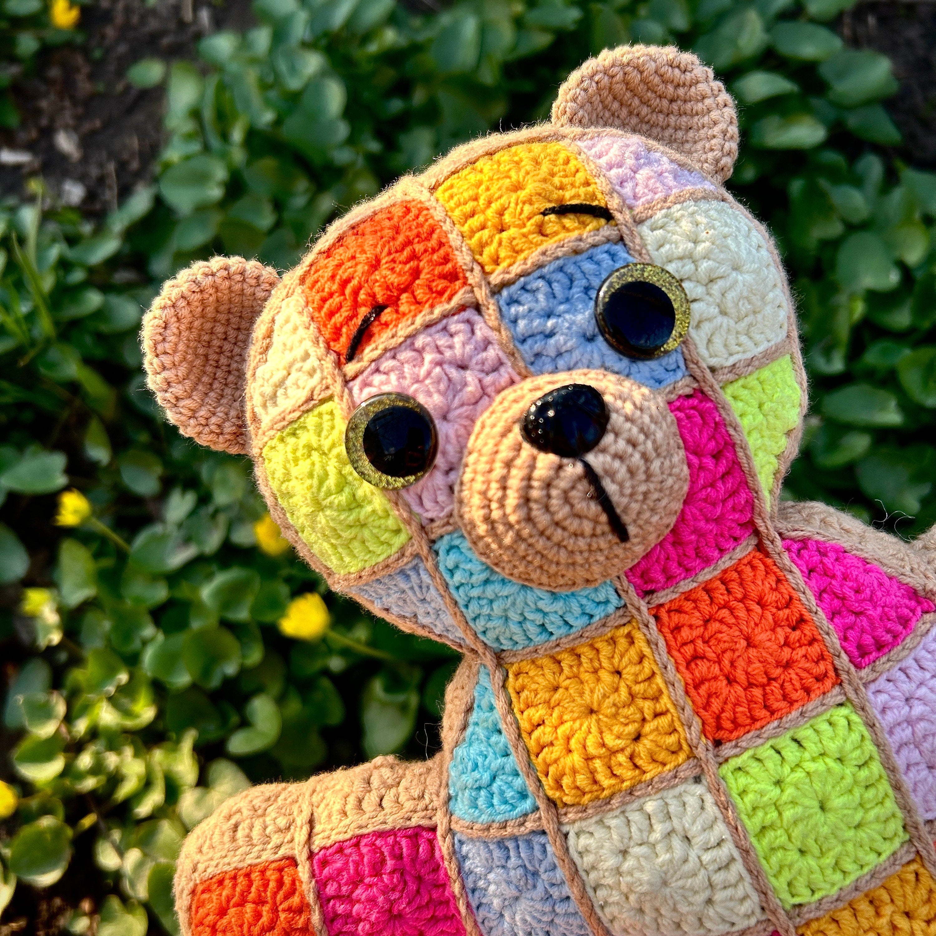 Crochet Pattern, Amigurumi Plushie Teddy bear, PDF Crochet Pattern, Teddy bear Gift, Teddy bear Stuffed Plush