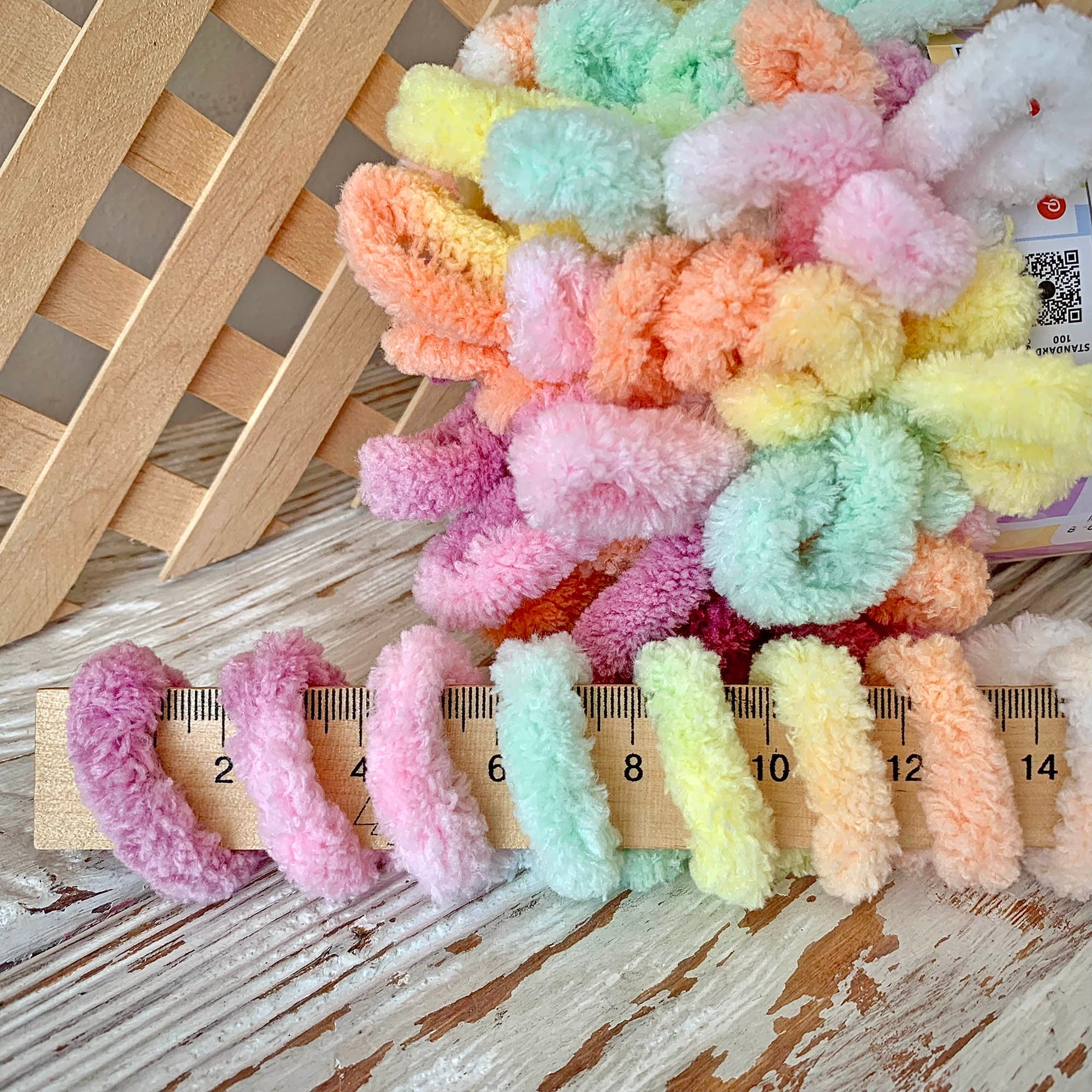 ALIZE PUFFY COLOR - 50 Colors, Chenille Yarn, Loop Yarn, Amigurumi Yarn, Finger Knitting, Baby Chenille Yarn, Baby Blanket Yarn, Fluffy Yarn