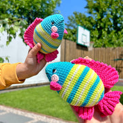 TROPICAL FISH Crochet Pattern, Amigurumi Pattern, Sea Creature, Crochet Stuffed Toy, Instant Download, Easy Crochet Pattern, Sea Pattern