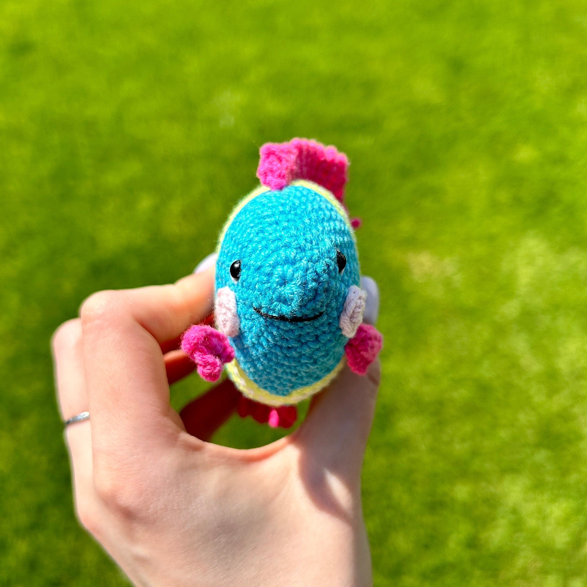 TROPICAL FISH Crochet Pattern, Amigurumi Pattern, Sea Creature, Crochet Stuffed Toy, Instant Download, Easy Crochet Pattern, Sea Pattern