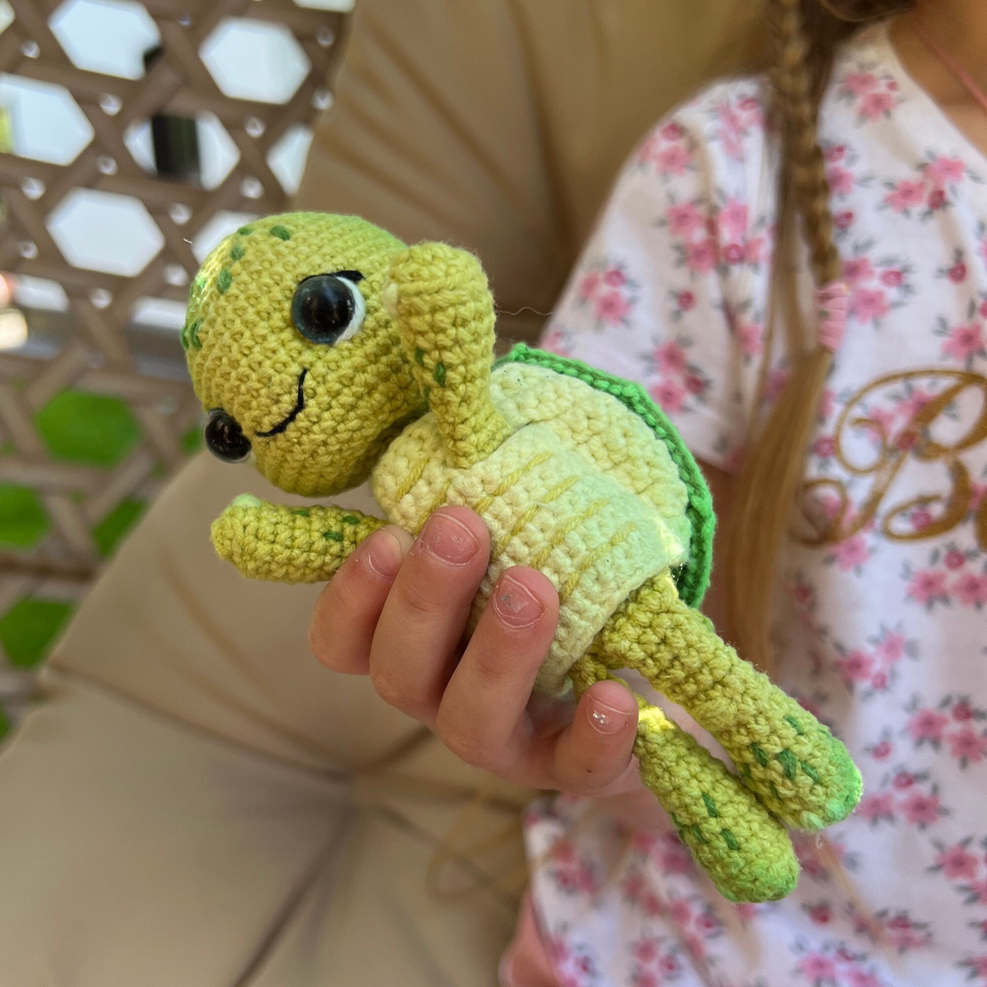 Sea Turtle CROCHET PATTERN, Crochet Turtle Amigurumi Pattern, Cute Sea Creature Stuffed Animal, Instant Digital Download PDF