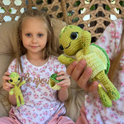 Sea Turtle CROCHET PATTERN, Crochet Turtle Amigurumi Pattern, Cute Sea Creature Stuffed Animal, Instant Digital Download PDF