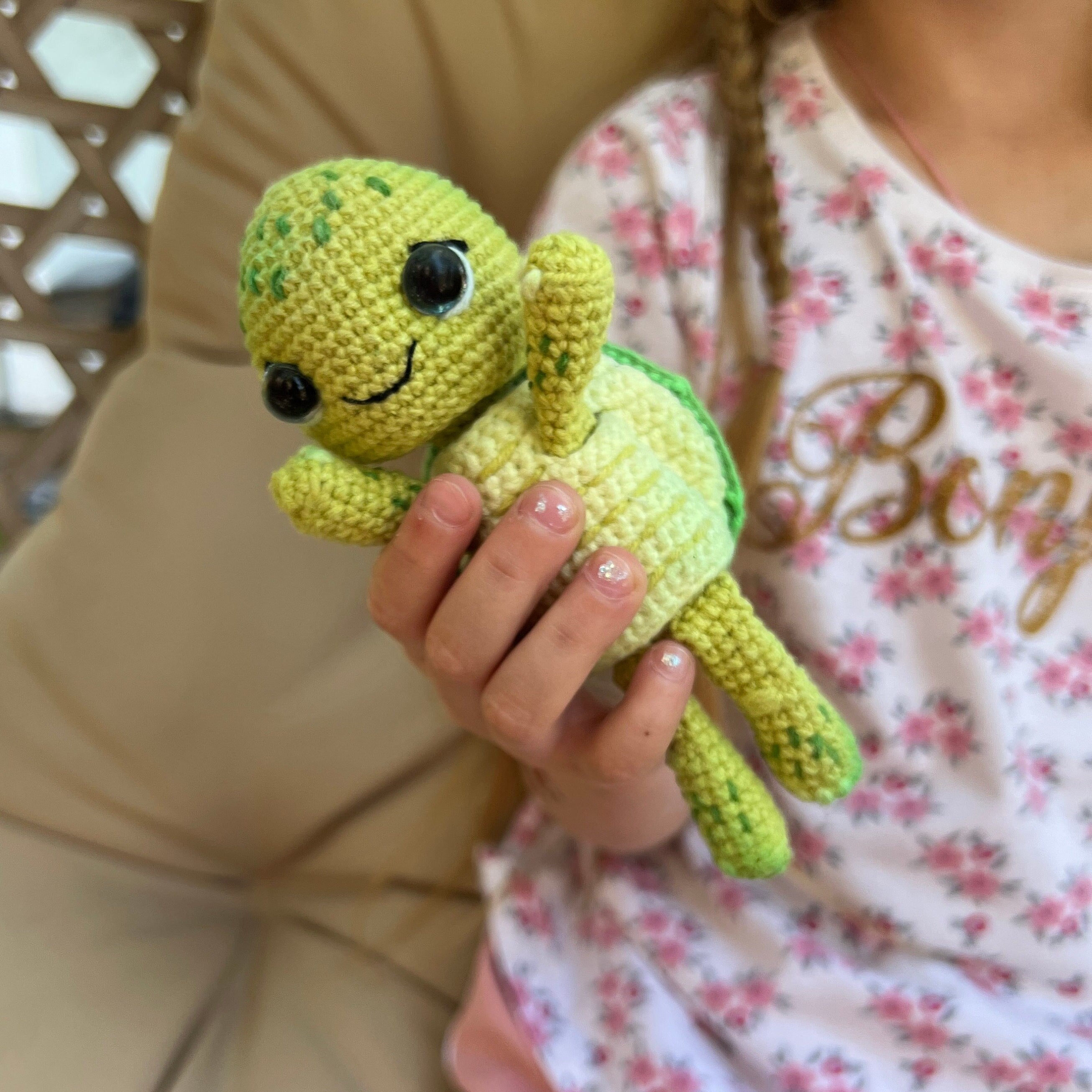 Sea Turtle CROCHET PATTERN, Crochet Turtle Amigurumi Pattern, Cute Sea Creature Stuffed Animal, Instant Digital Download PDF