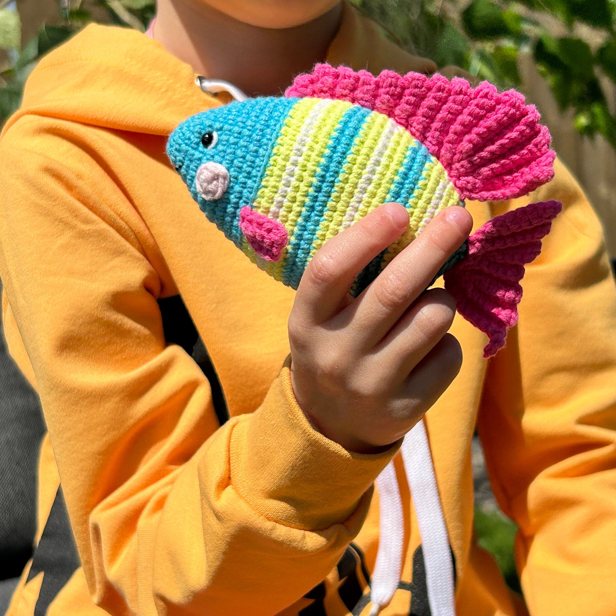 TROPICAL FISH Crochet Pattern, Amigurumi Pattern, Sea Creature, Crochet Stuffed Toy, Instant Download, Easy Crochet Pattern, Sea Pattern