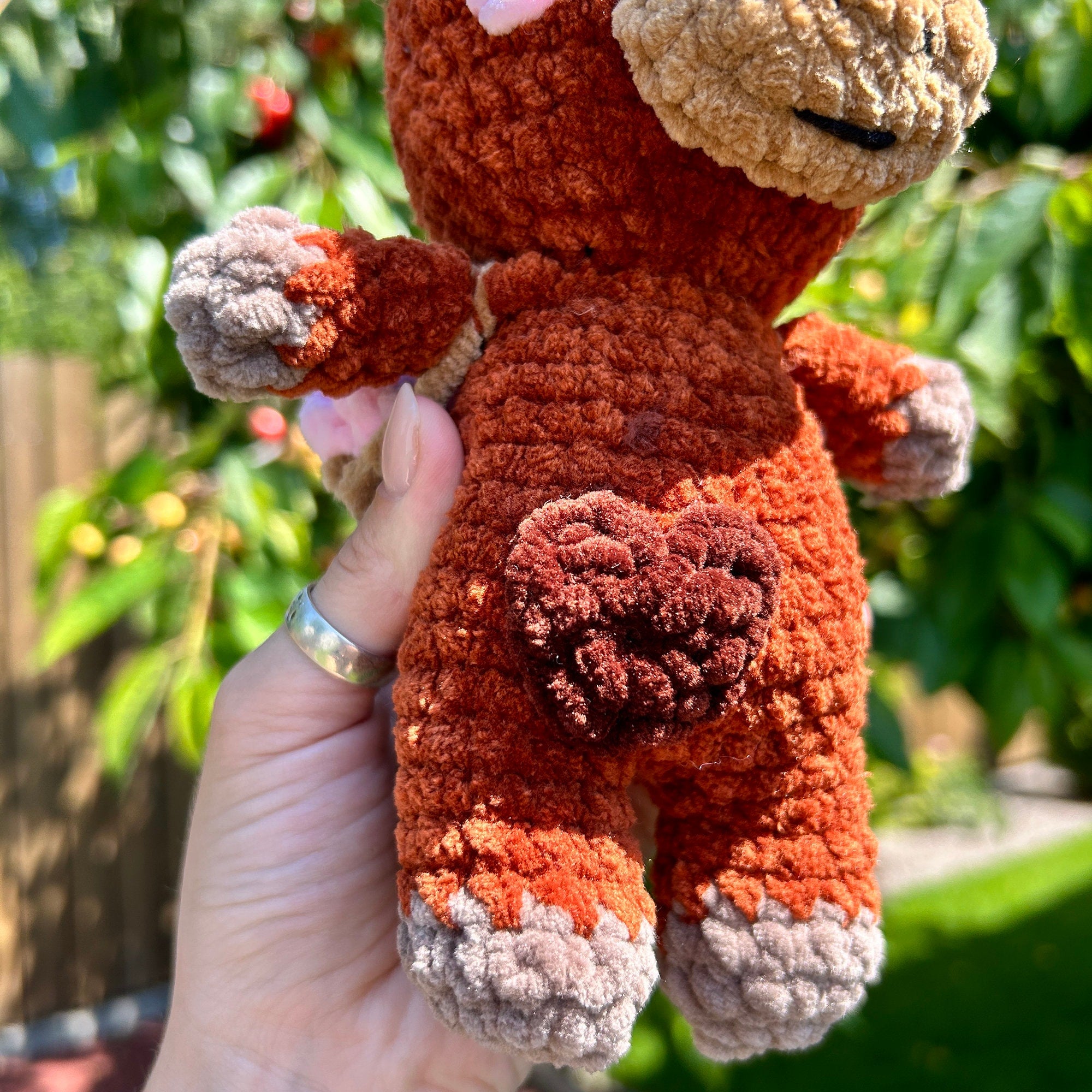 Crochet Cow Snuggler, Highland Cow Pattern, Brown Cow Pattern, Cow Pattern Tutorial, Amigurumi Lovely Pattern, Crochet Stuffed Animal