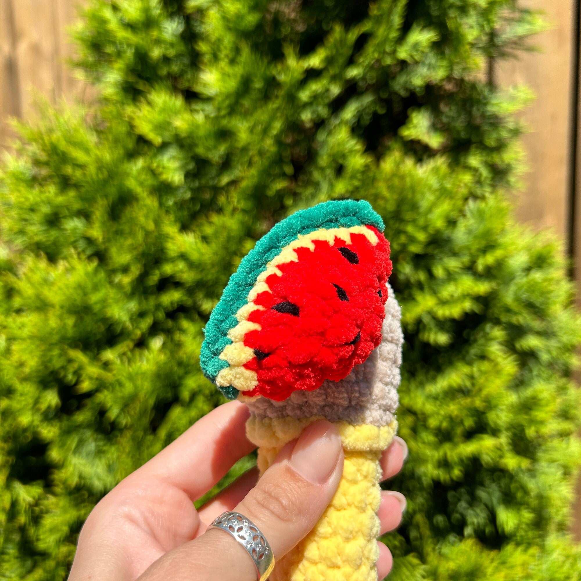 GNOME PATTERN, Crochet Watermelon Plush Gnome, Plush Pattern, Crochet Plushie, Plush Toys, Amigurumi Pattern, DIY Crochet Toy Pattern