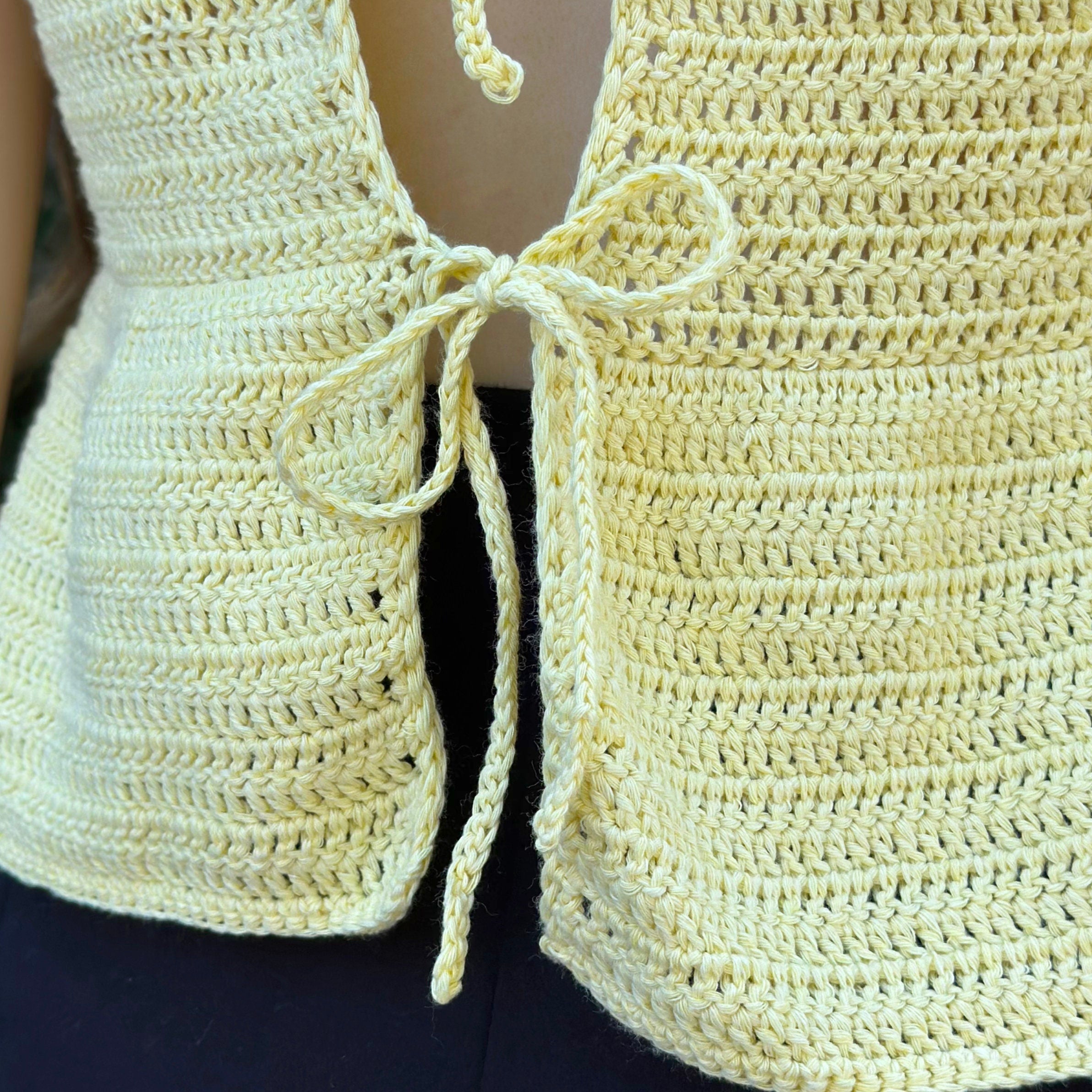 Ruffle Top - Crochet Pattern, Crochet Top, Crochet Blouse, Crochet Halter Boho Top, Crochet Jacket Pattern, Summer Blouse Pattern
