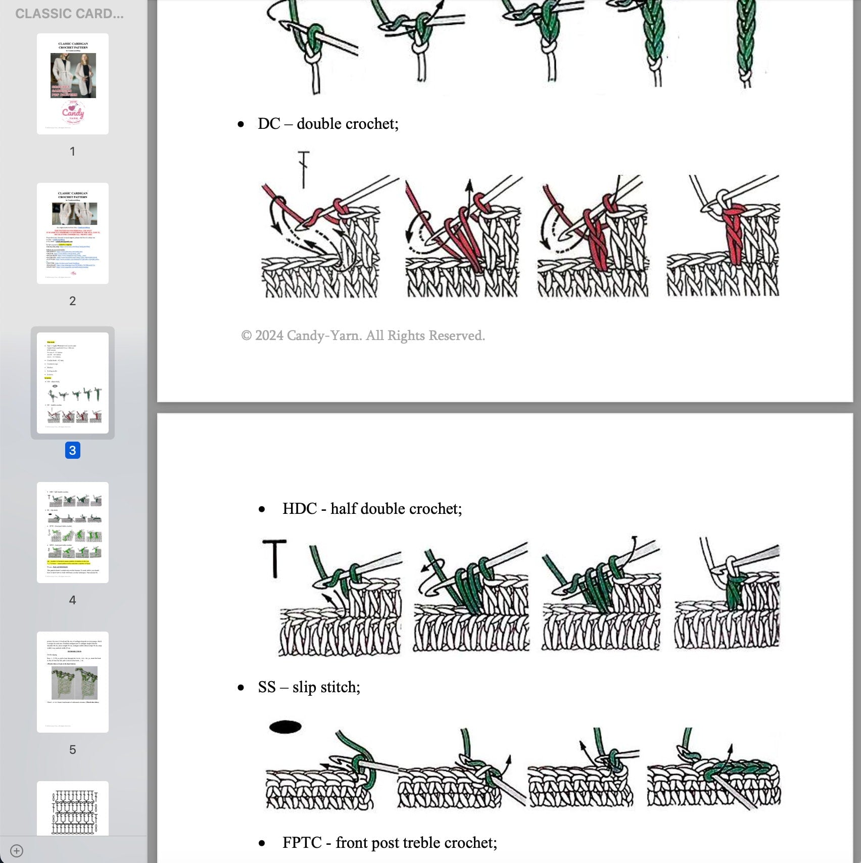 Crochet CARDIGAN PATTERN, Crochet PDF Pattern, Sizes S-M, Crochet Cardigan with Pockets and Belt, Womens Crochet Pattern, Instant Download