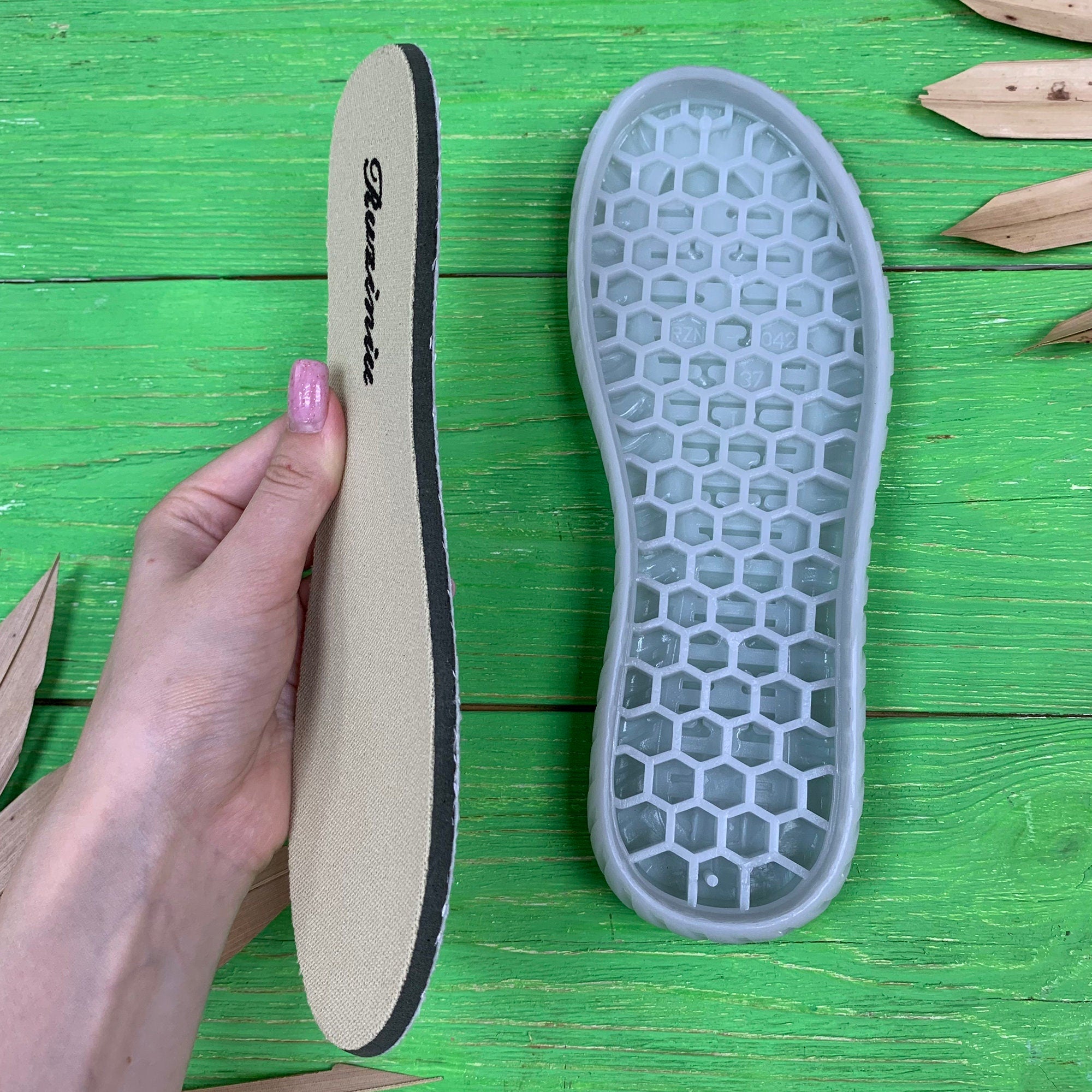 RUBBER SOLES sizes 36 - 40. Soles for Crochet. Mens Women Teenage Shoes. Soles for Crochet Slippers. Replacement Soles. Soles with Insoles