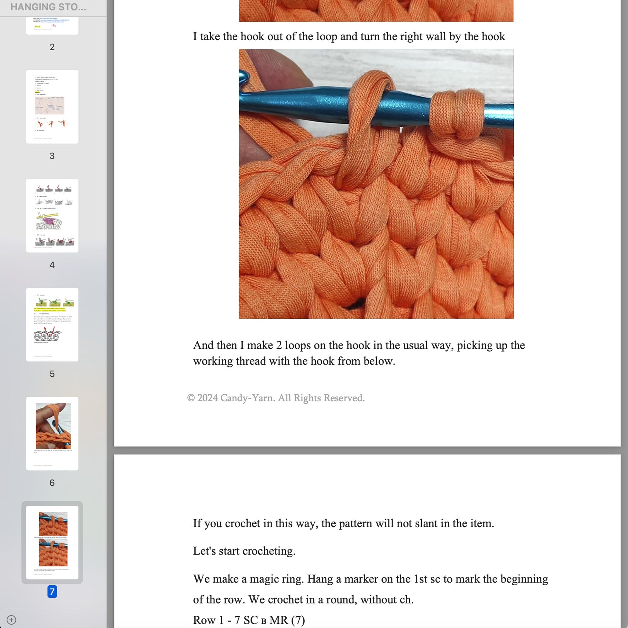 Crochet HANGING STORAGE Pattern, PDF Wall Hanging Storage Basket, Hanging Storage Bag, Nursery Organizer, Toys Storage, Crochet Home Decor