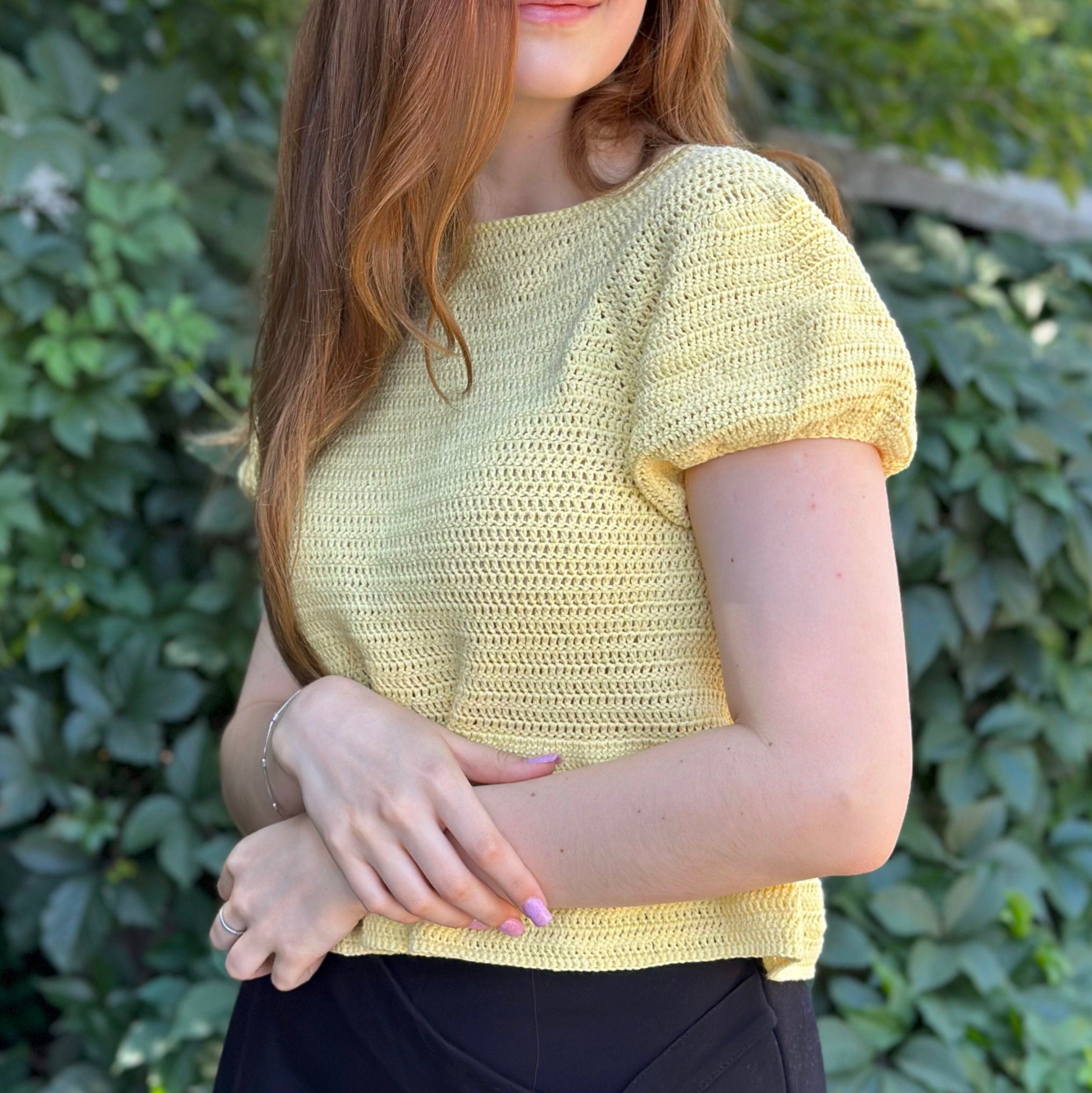 Ruffle Top - Crochet Pattern, Crochet Top, Crochet Blouse, Crochet Halter Boho Top, Crochet Jacket Pattern, Summer Blouse Pattern