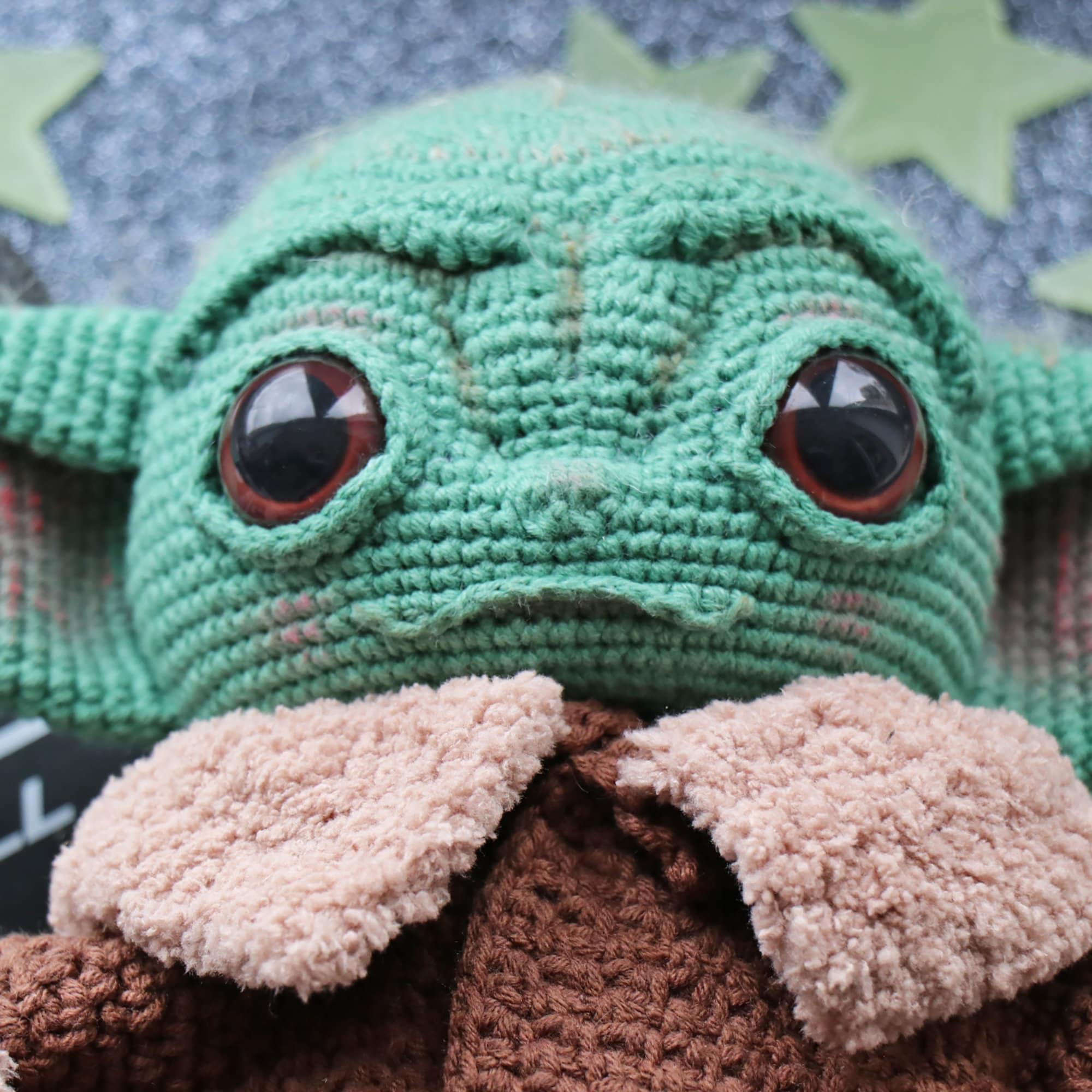 Baby Alien CROCHET PATTERN, Crochet Amigurumi Toy Pattern, Alien Child PDF Easy Pattern, The Child Crochet Patern, Instant Download