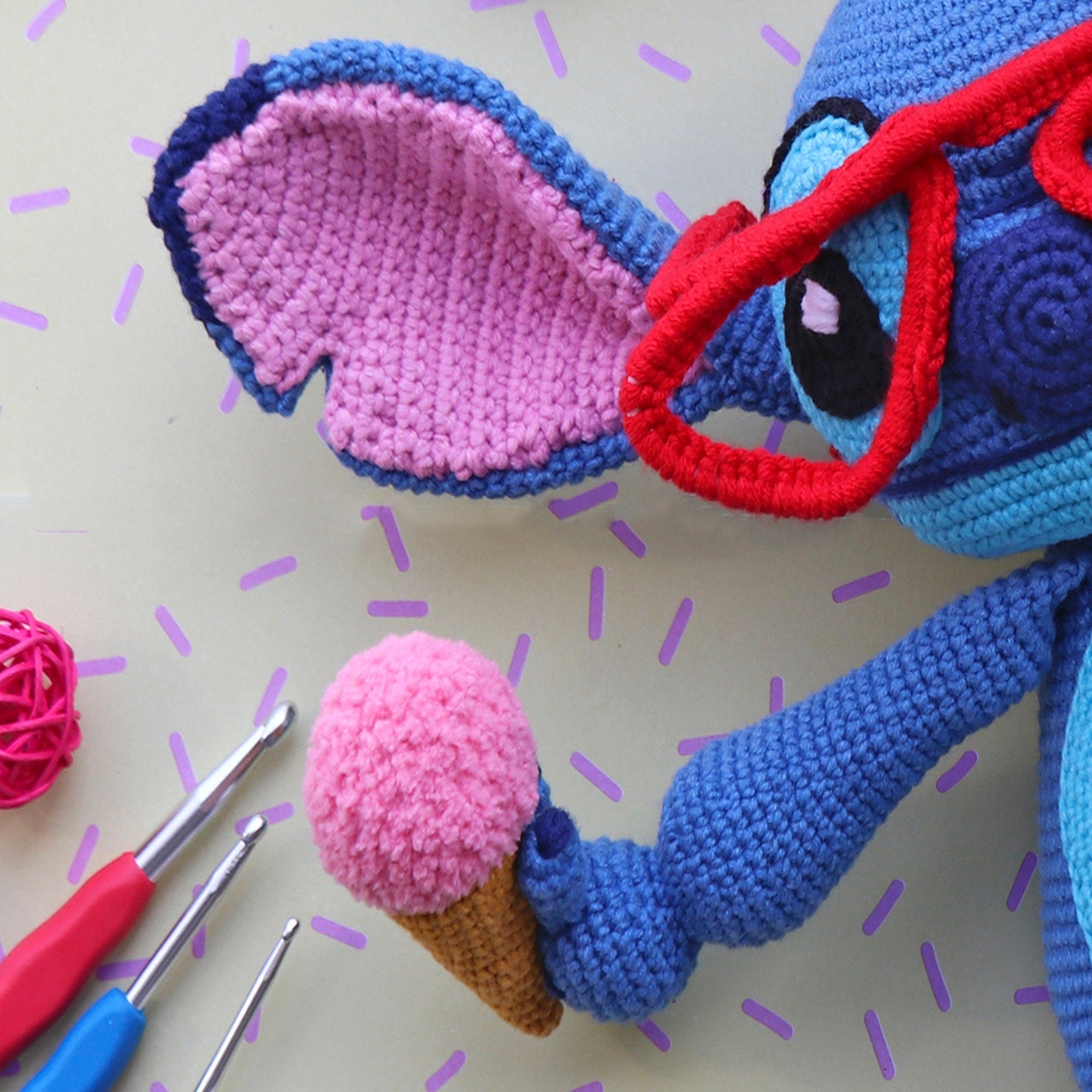 STITCH Crochet Pattern (skill level advanced)