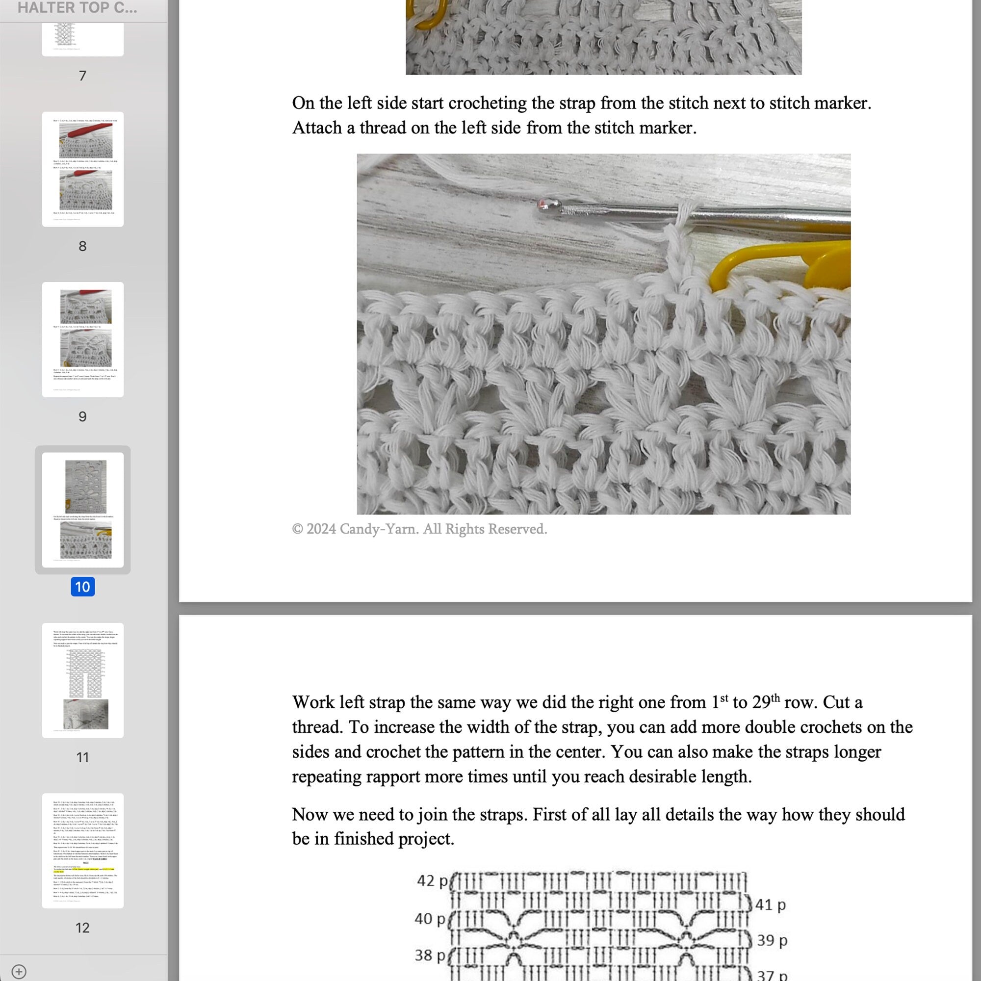 Crochet Pattern HALTER CROCHET TOP, Women Crochet Pattern, Pdf Crop Top Pattern, Beach Cover-Up, Festival Top, Boho Lace Top, Sizes Xs-M