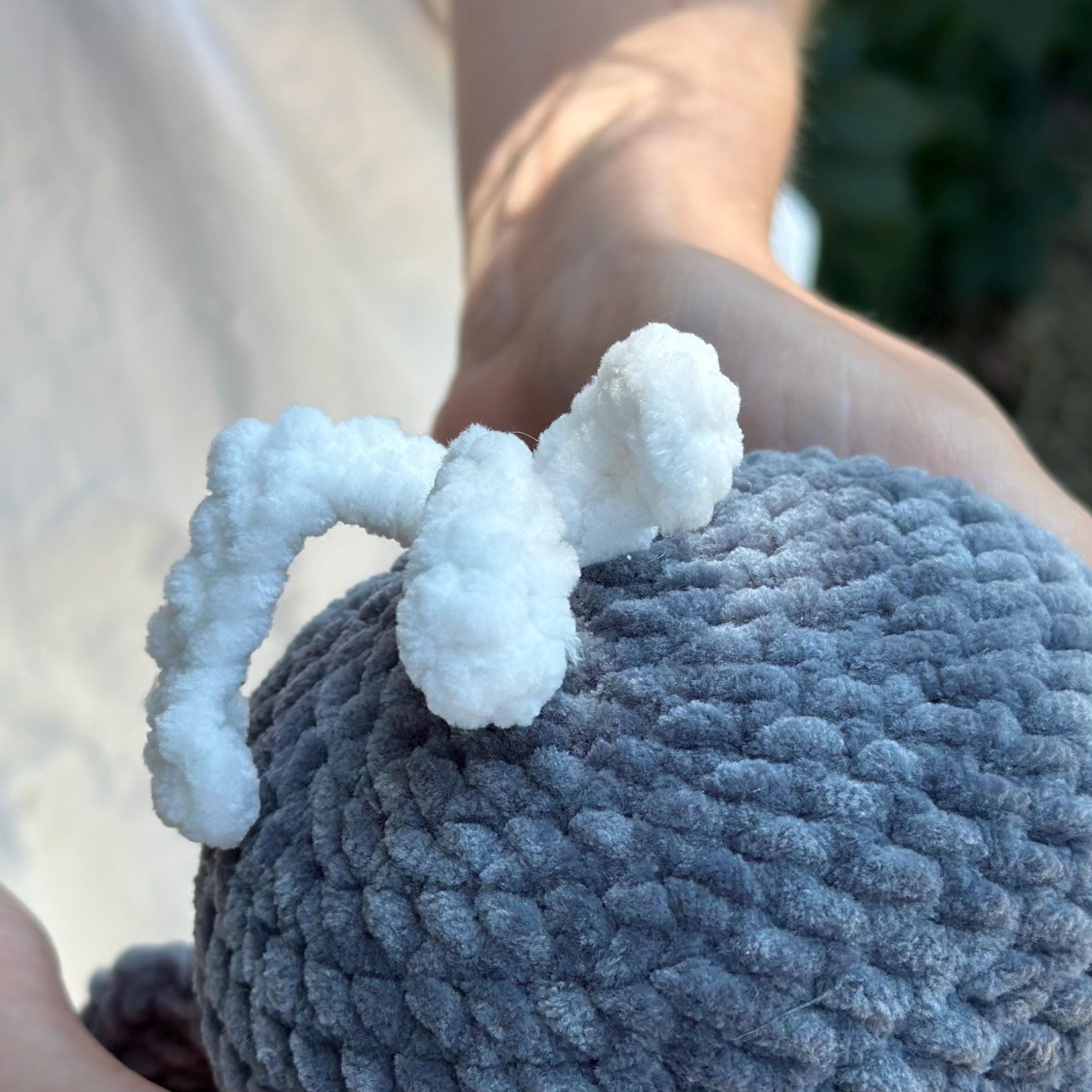 Crochet Whale NO SEW Pattern, PDF Beginner Crochet Pattern, Easy Crochet Amigurumi Pattern, Crochet Whale Pattern, Plush Whale Pattern