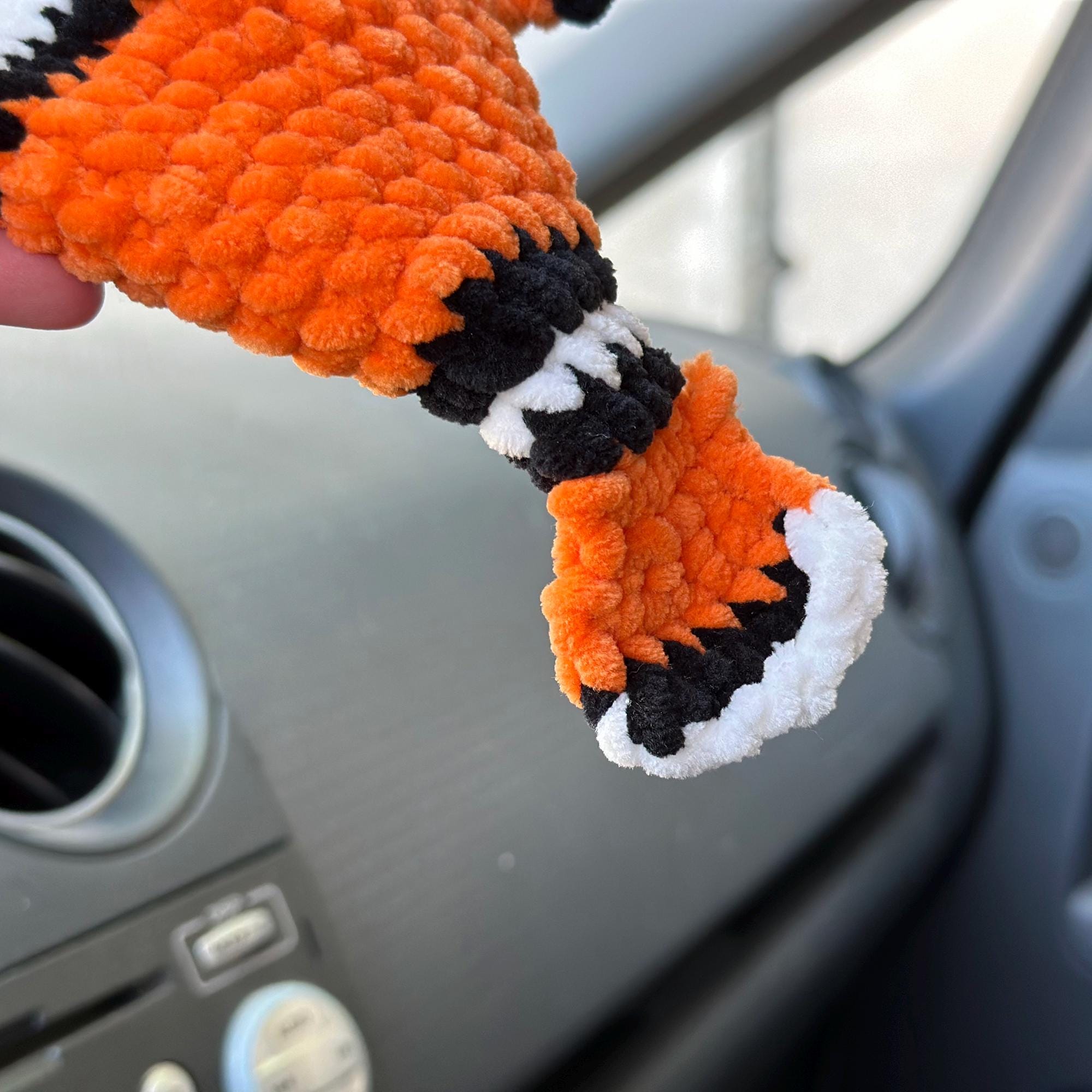 Crochet CAR HANGER Pattern, Hanging Planter PDF, Crochet Basket Amigurumi Fish, Car Decor, Crochet Car Accessories