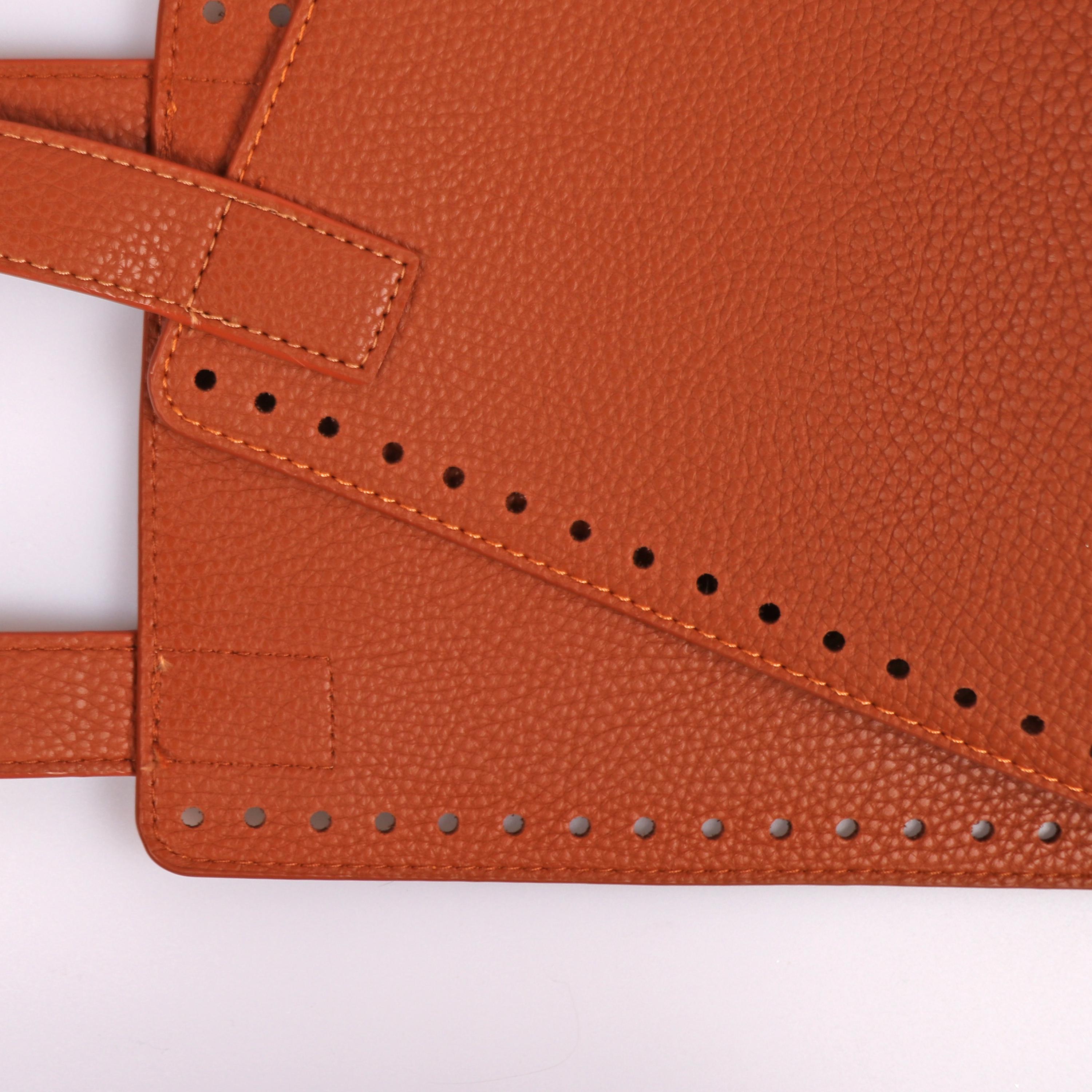 Eco-Leather Insert with Handles for Bags, Crochet Bag Supplies, Bag Handles and Insert, Bag Making Supplies, Bag Pieces, Handmade Bag