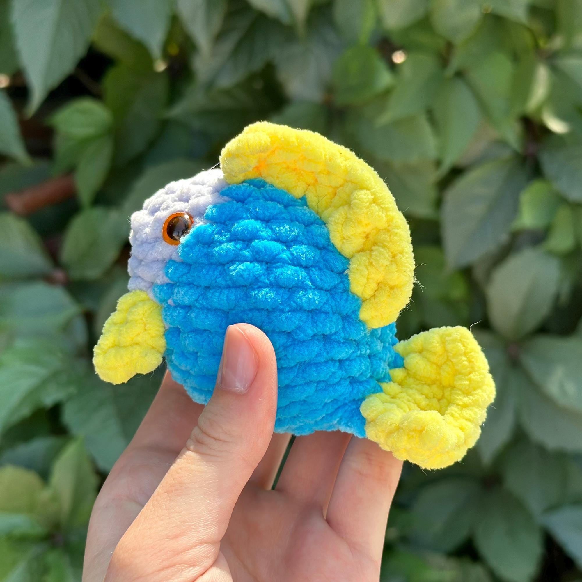 Crochet Fish NO SEW Pattern, PDF Beginner Octopus Crochet Pattern, Easy Jellyfish Crochet Amigurumi Pattern, Crochet Whale Pattern