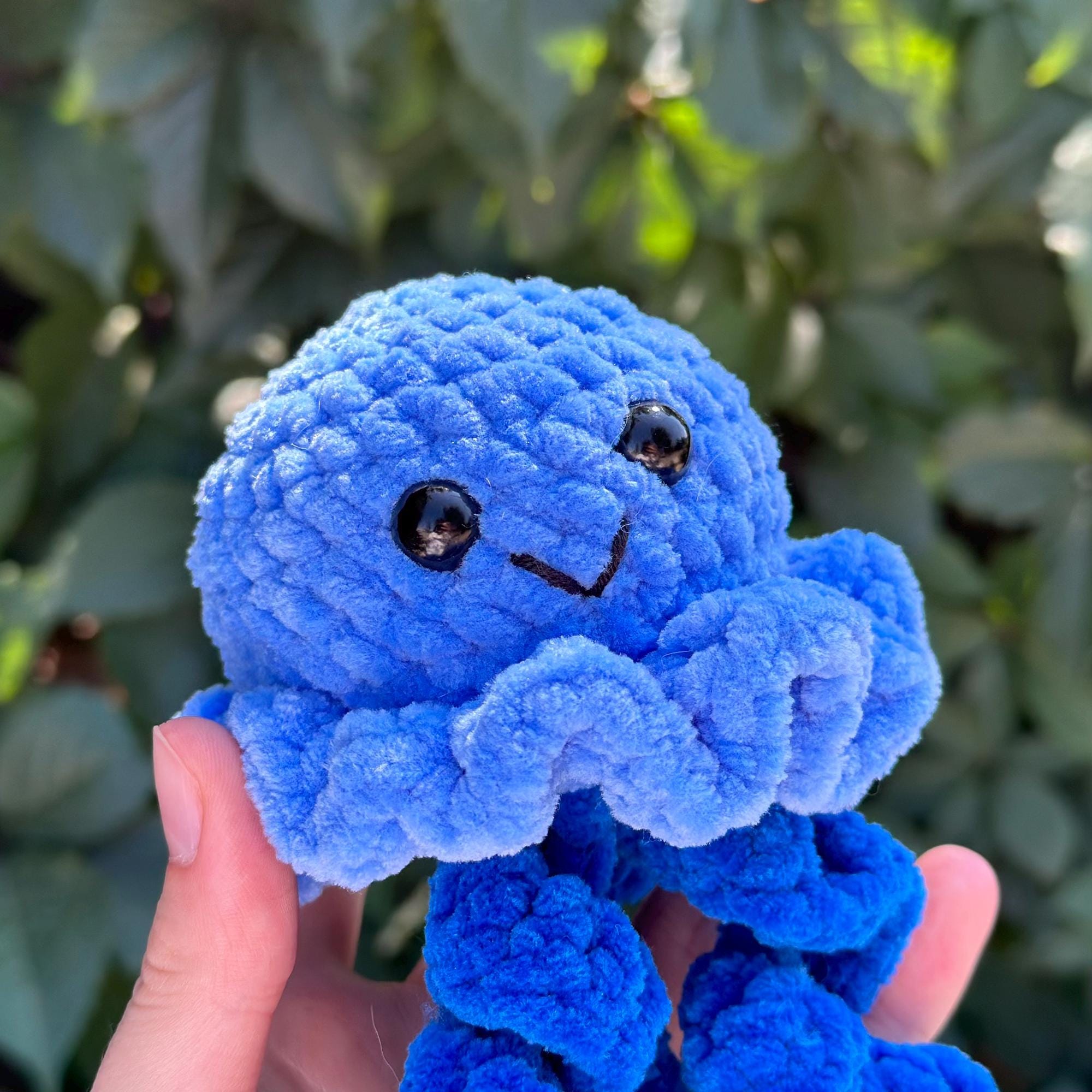 Crochet Fish NO SEW Pattern, PDF Beginner Octopus Crochet Pattern, Easy Jellyfish Crochet Amigurumi Pattern, Crochet Whale Pattern