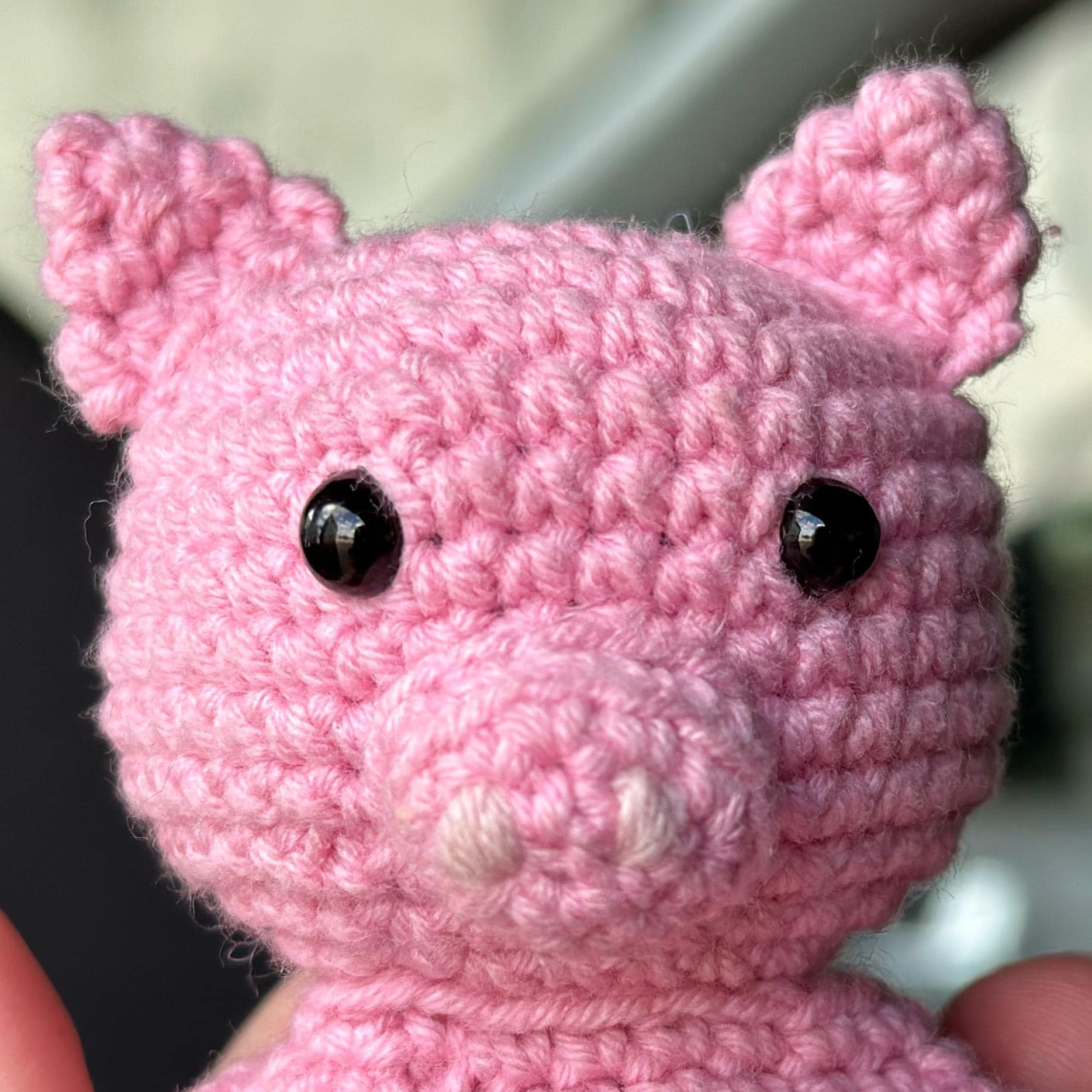 Car Diffuser Case CROCHET PATTERN, Essential Oil Diffuser, Crochet Pigs Car Accessory Car Freshener Rear View Mirror Hanger