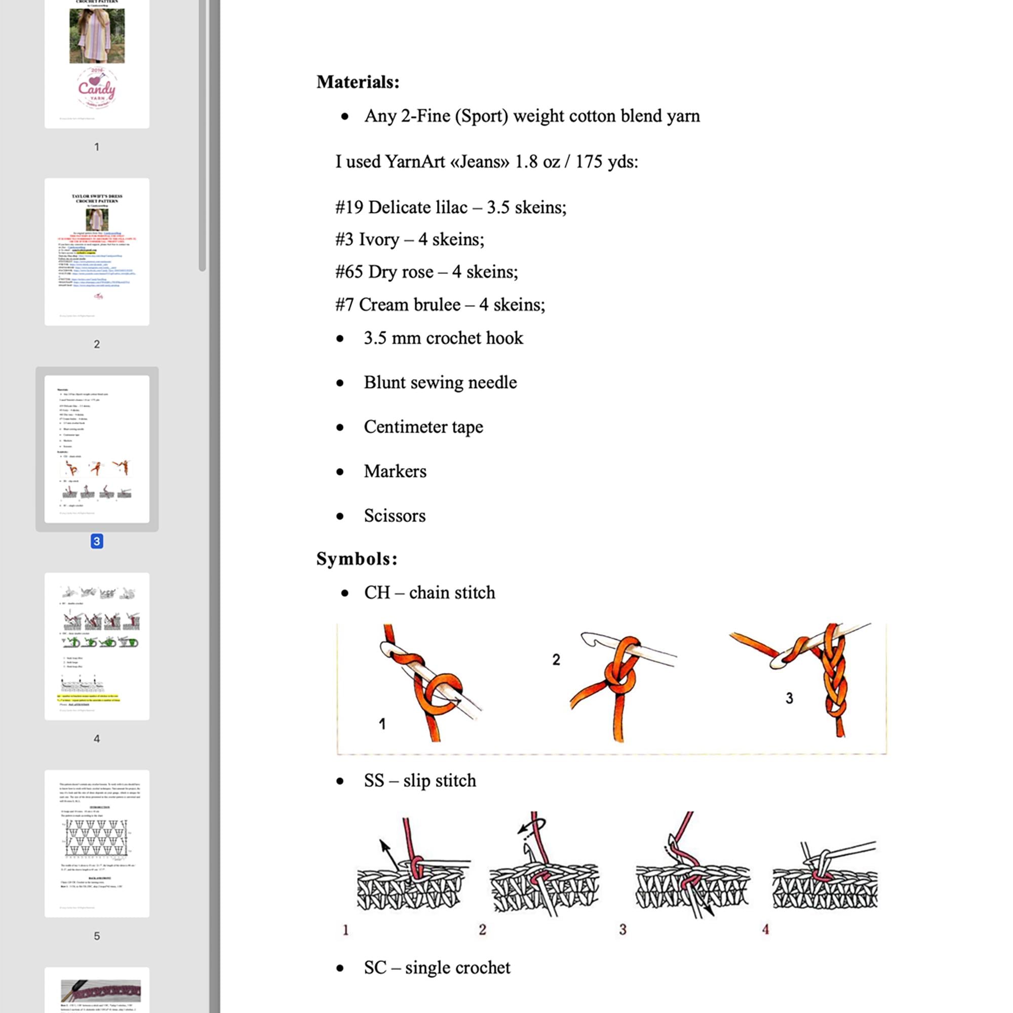 TAYLOR SWIFT DRESS, Crochet Dress Pattern, Easy Pattern Dress, X, M, L Sizes, Easy Autumn Crochet Dress