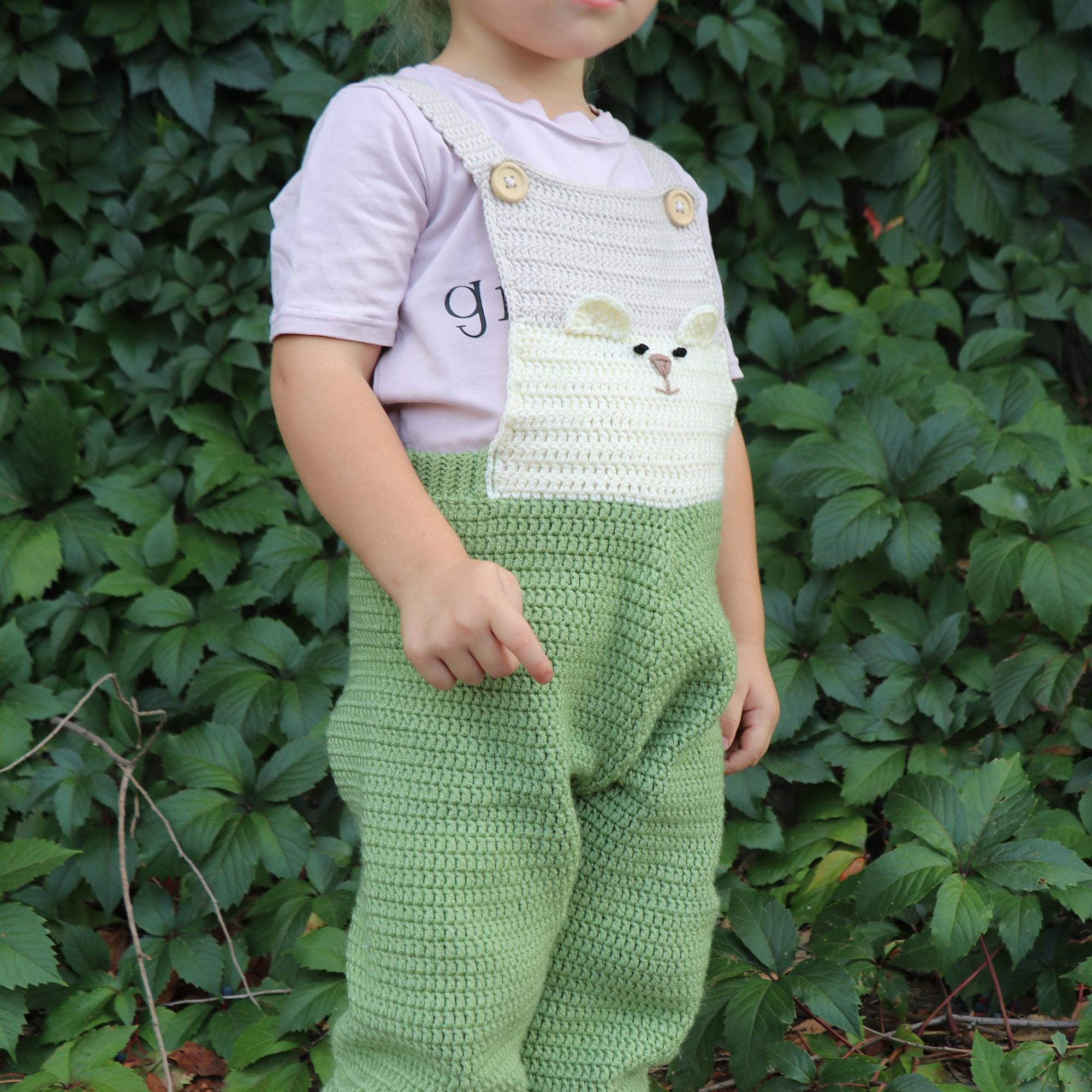 Crochet Pattern BABY ROMPER, Cute Baby Overall Pattern, Jumpsuit Pattern, Baby Shower Gift, Baby Onesie Crochet Pattern, Handmade Baby Suit