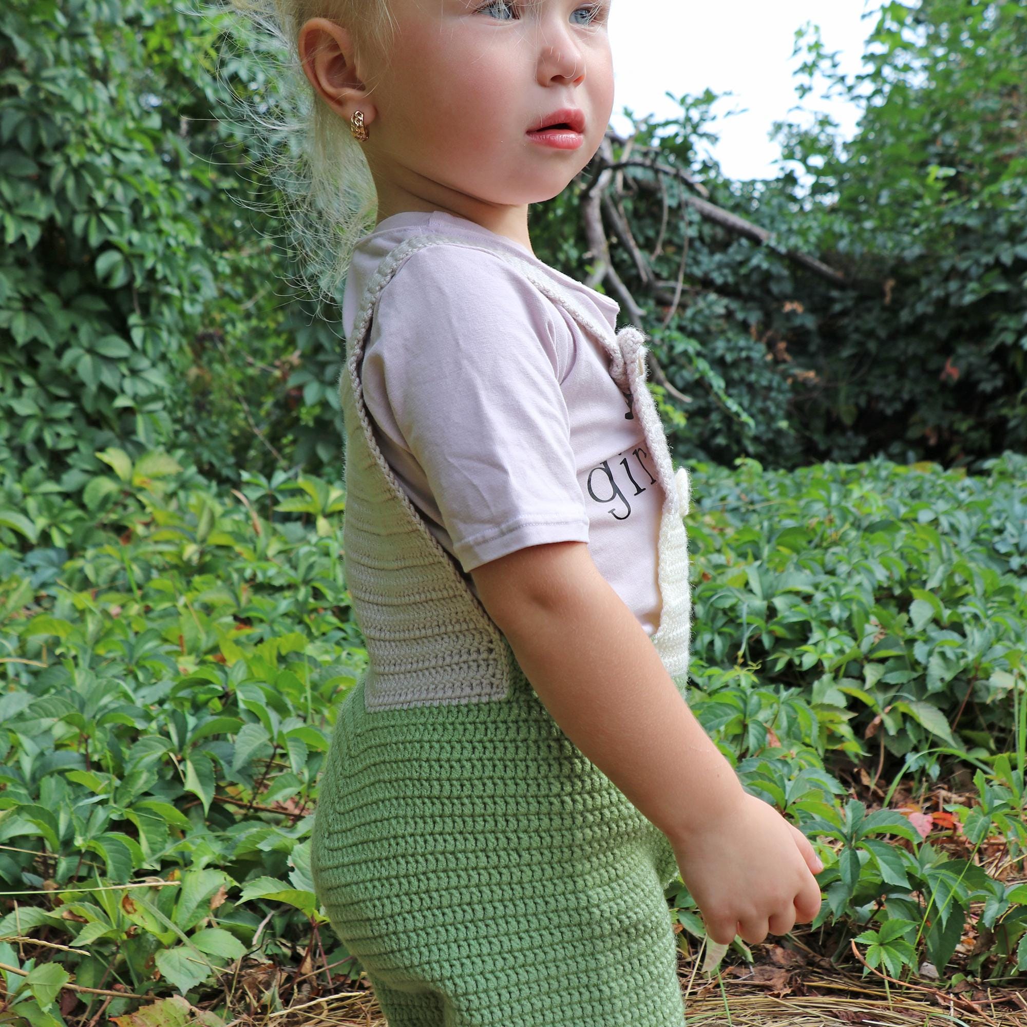 Crochet Pattern BABY ROMPER, Cute Baby Overall Pattern, Jumpsuit Pattern, Baby Shower Gift, Baby Onesie Crochet Pattern, Handmade Baby Suit