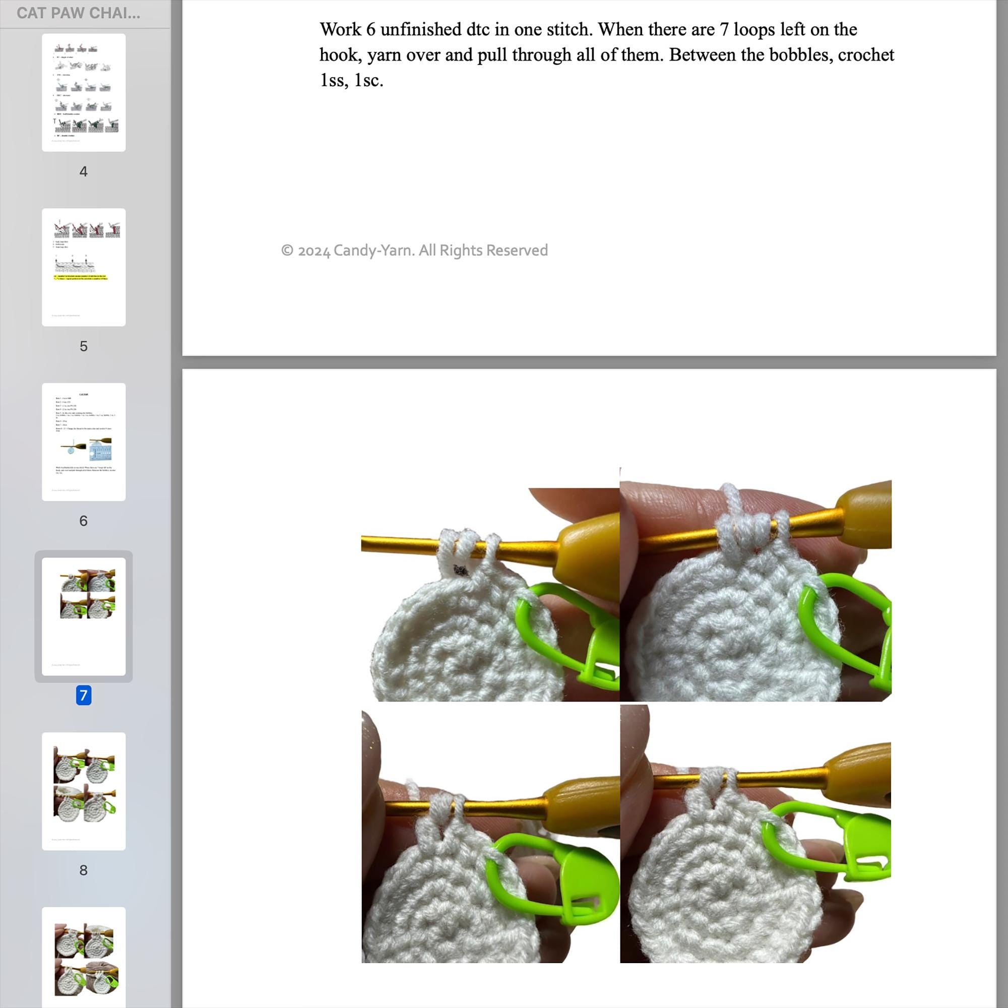 Cat Paw Chair Socks Crochet Pattern, Pdf Pattern, Chair Leg Covers, Easy Crochet, Chair Socks Crochet Pattern, Instant Download