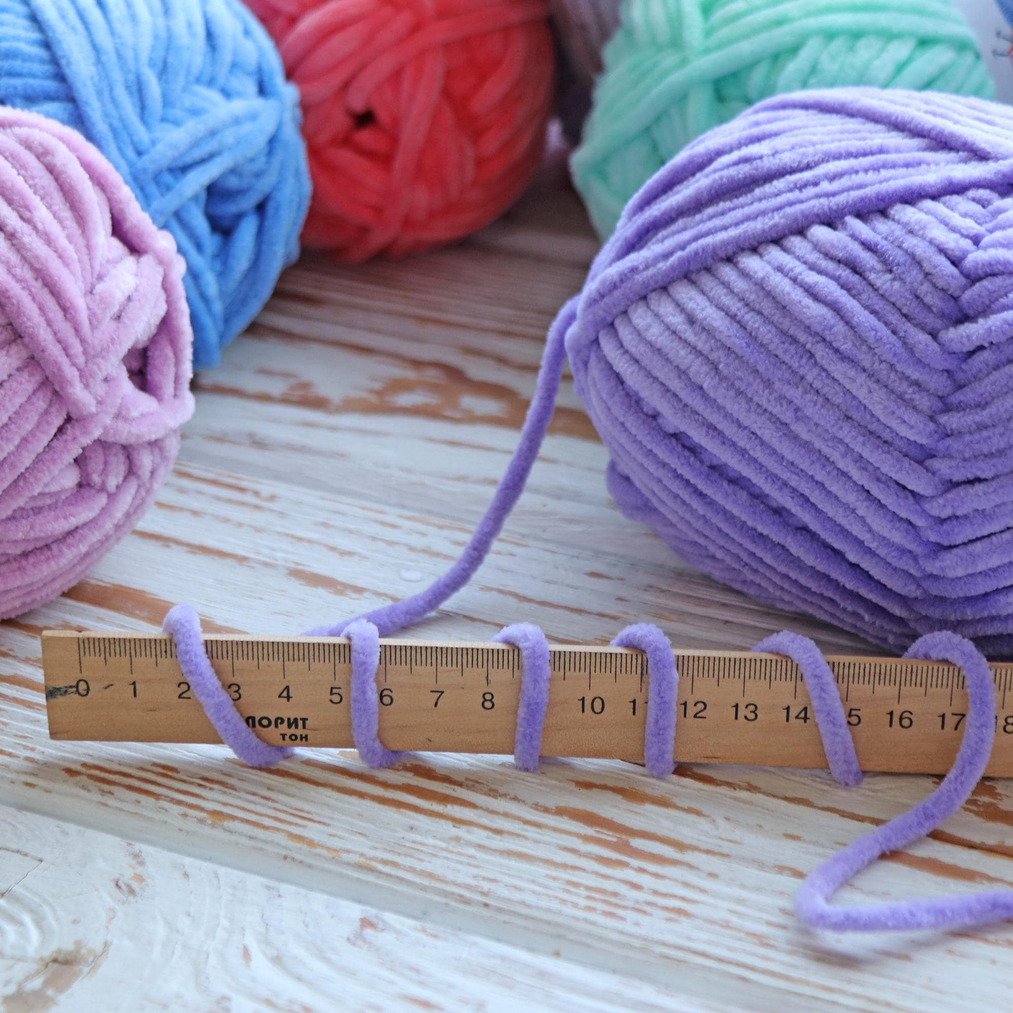 Himalaya DOLPHINE BABY 46 COLORS, Amigurumi Yarn, Plush Yarn, Bulky Chenille Yarn, Velvet Knitting Yarn, Baby Yarn, Fluffy Yarn