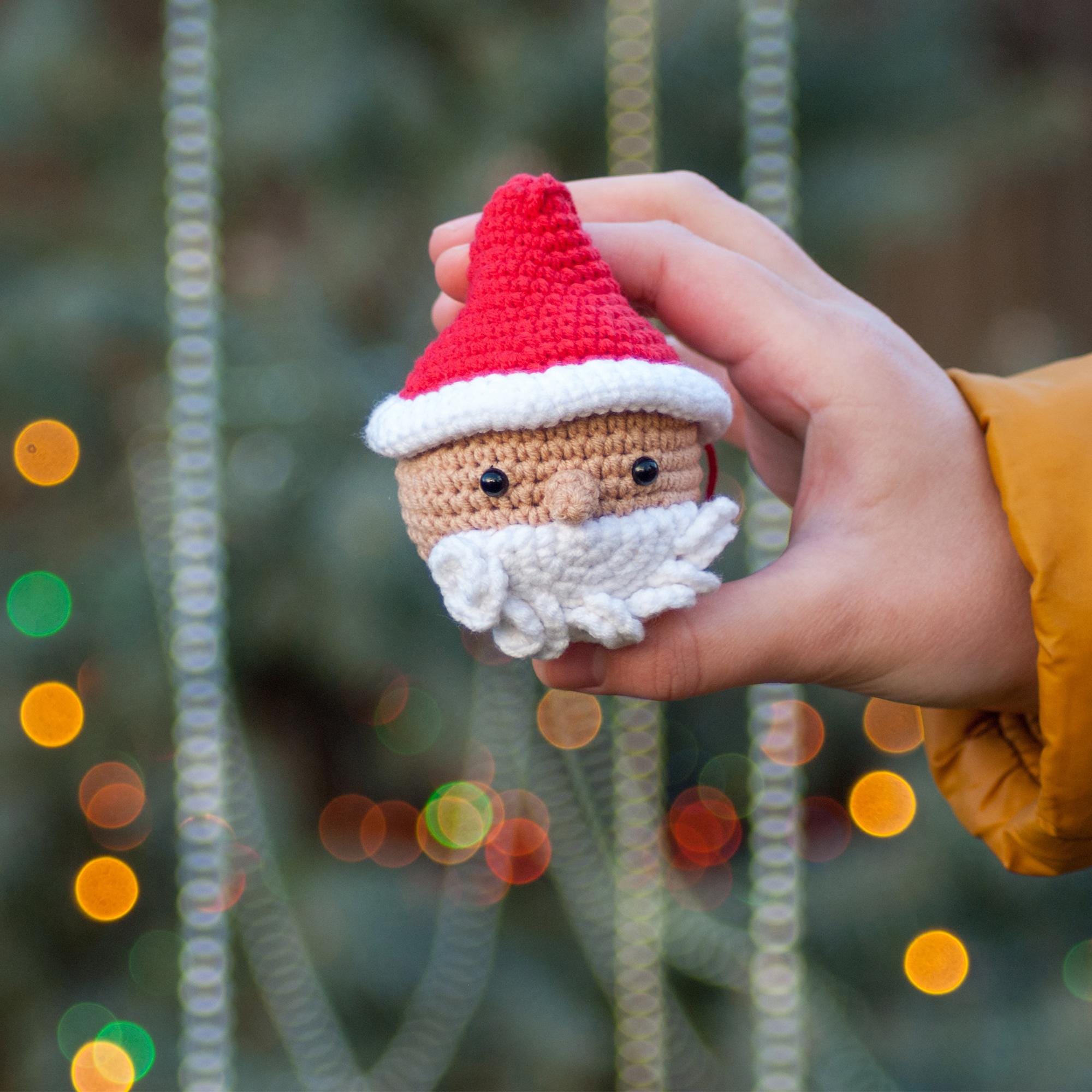 Crochet CHRISTMAS ORNAMENTS Pattern, PDF Christmas Decorations, Crochet Tutorial, Easy Holiday Home Decor