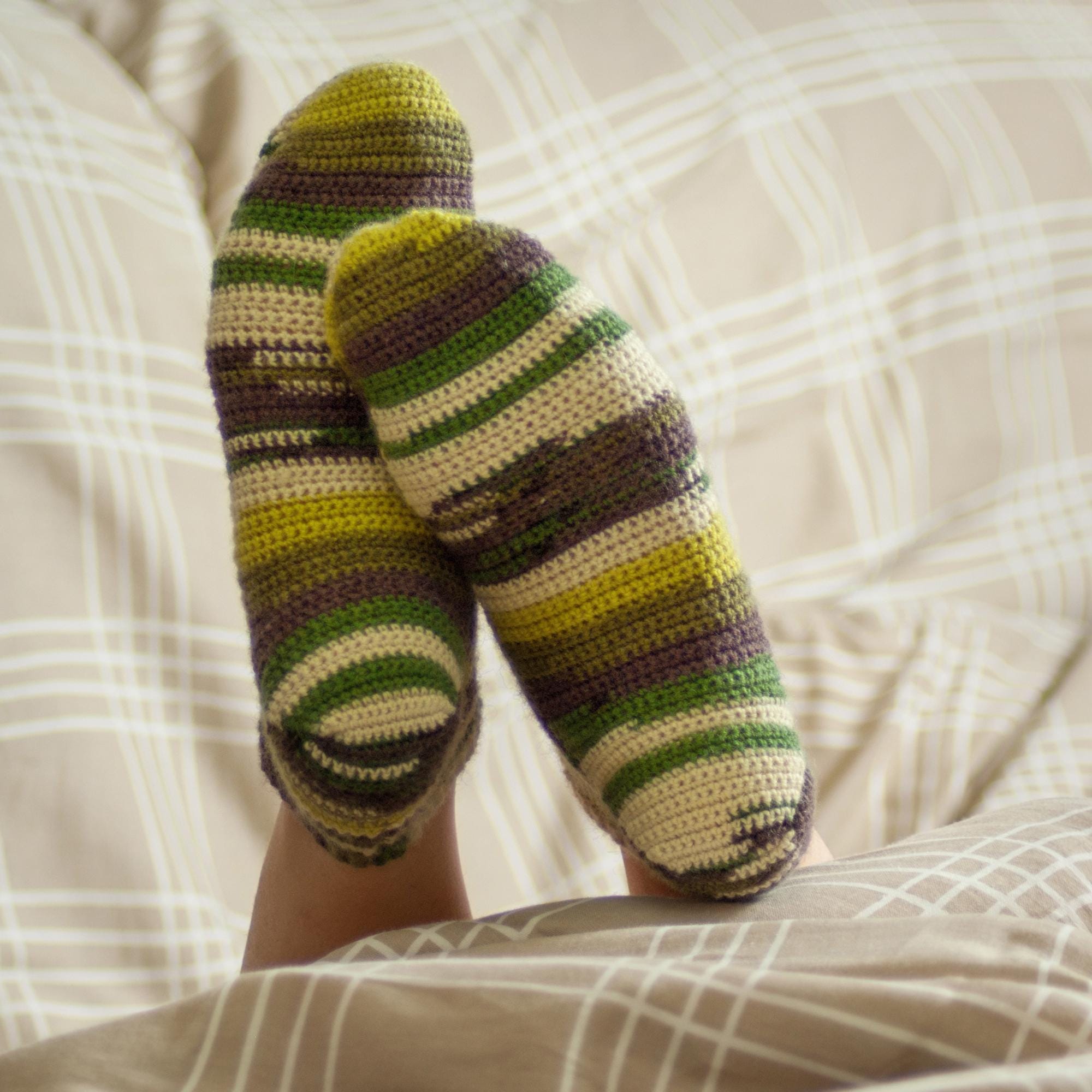 Crochet SOCKS, Winter Socks, Crochet Wool Socks, Easy Socks Pattern, English PDF Pattern, Cozy Crochet Pattern