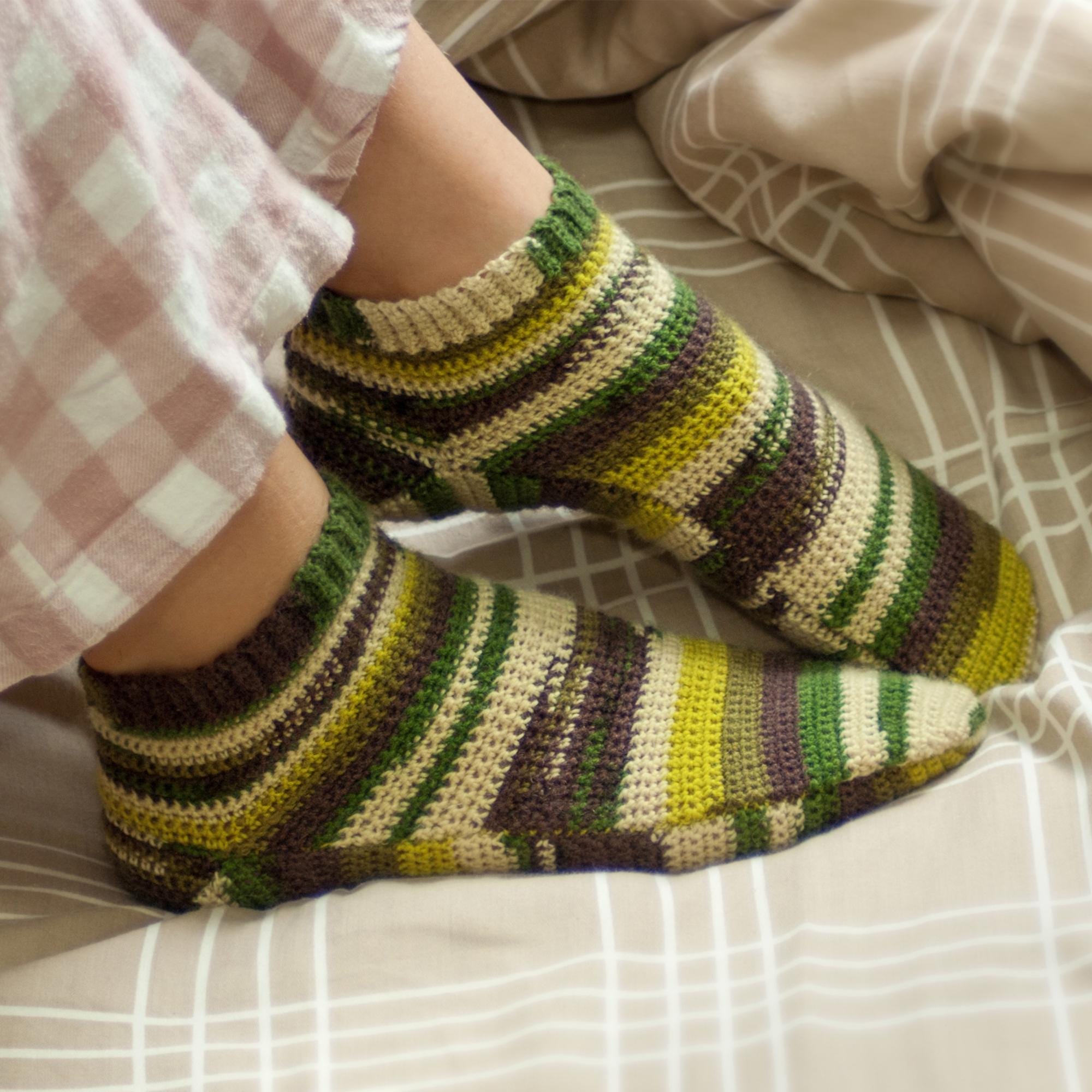 Crochet SOCKS, Winter Socks, Crochet Wool Socks, Easy Socks Pattern, English PDF Pattern, Cozy Crochet Pattern