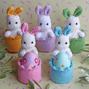Crochet pattern Easter bunny, Crochet bunnies Amigurumi pattern, Crochet animals easy crochet patterns, Crochet bunny Easter decor PDF