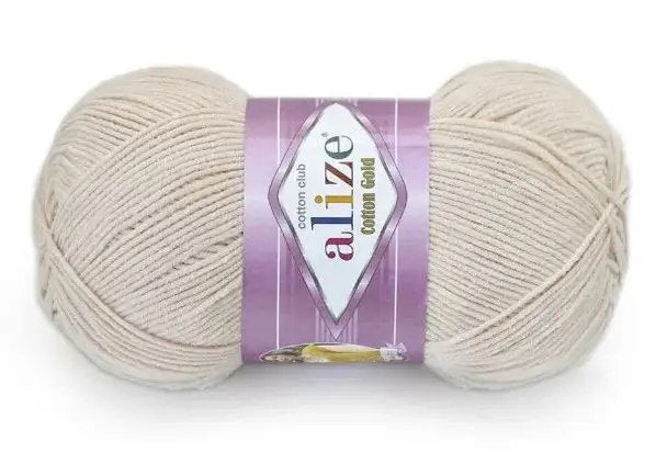 Alize Cotton Gold Yarn, 57 colors, 3.5 oz / 361 yds