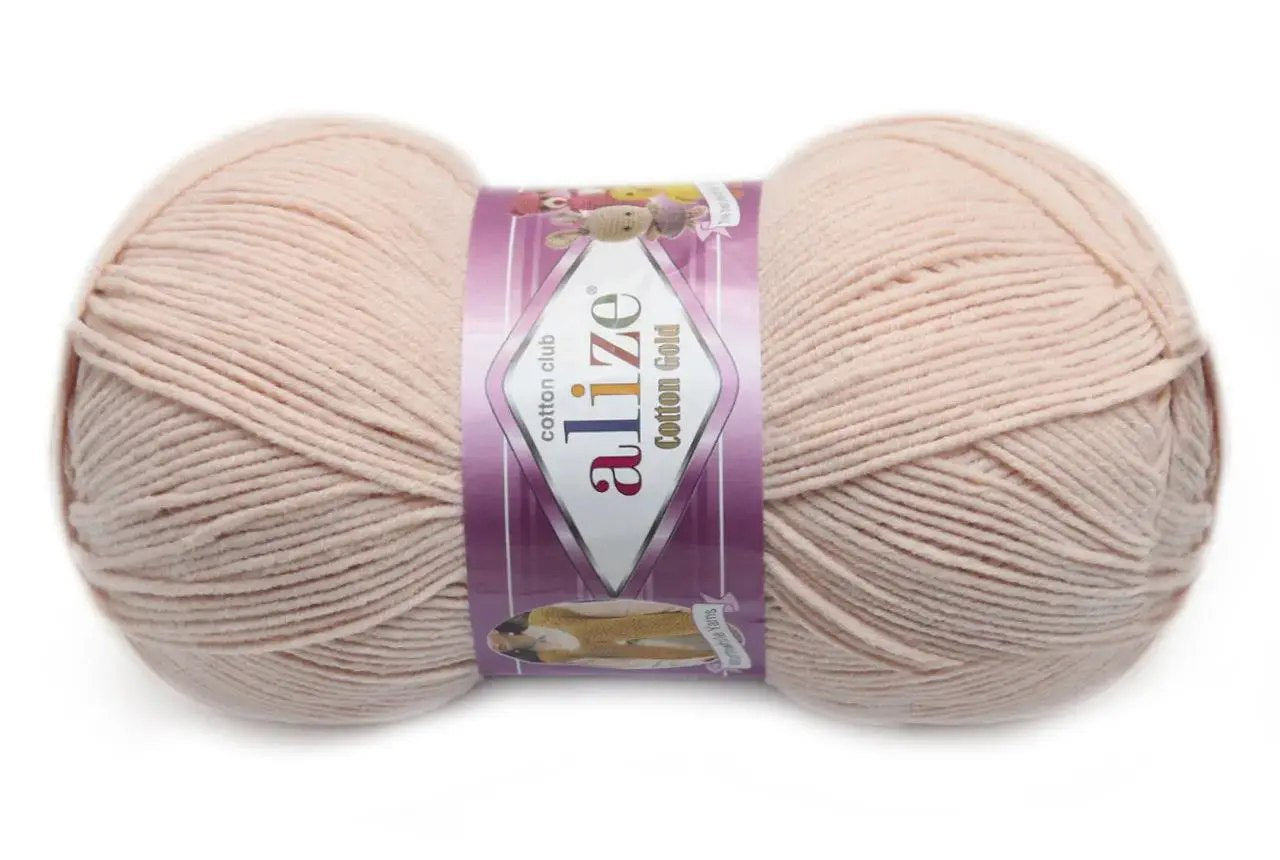 Alize Cotton Gold Yarn, 57 colors, 3.5 oz / 361 yds
