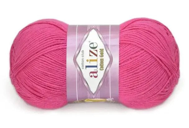 Alize Cotton Gold Yarn, 57 colors, 3.5 oz / 361 yds