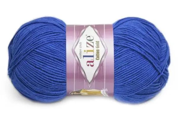 Alize Cotton Gold Yarn, 57 colors, 3.5 oz / 361 yds