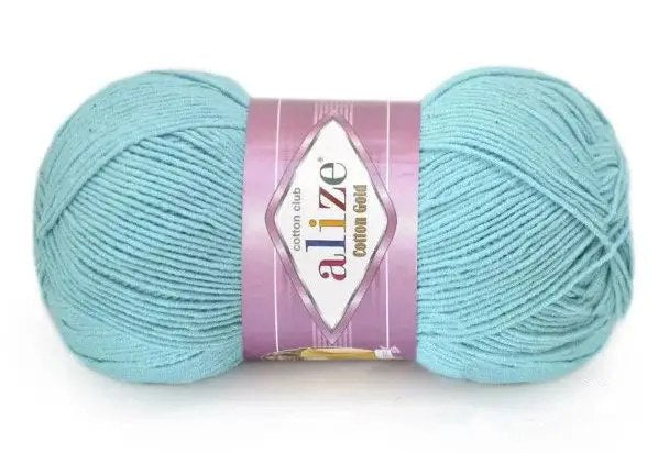 Alize Cotton Gold Yarn, 57 colors, 3.5 oz / 361 yds