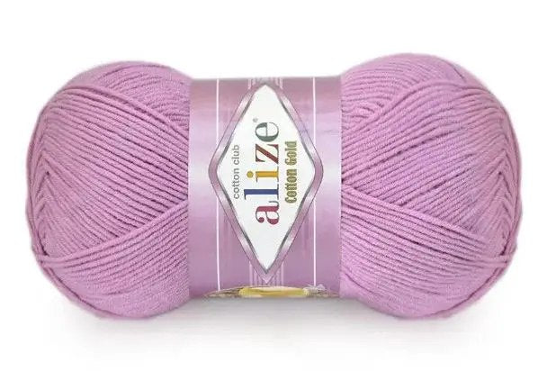 Alize Cotton Gold Yarn, 57 colors, 3.5 oz / 361 yds